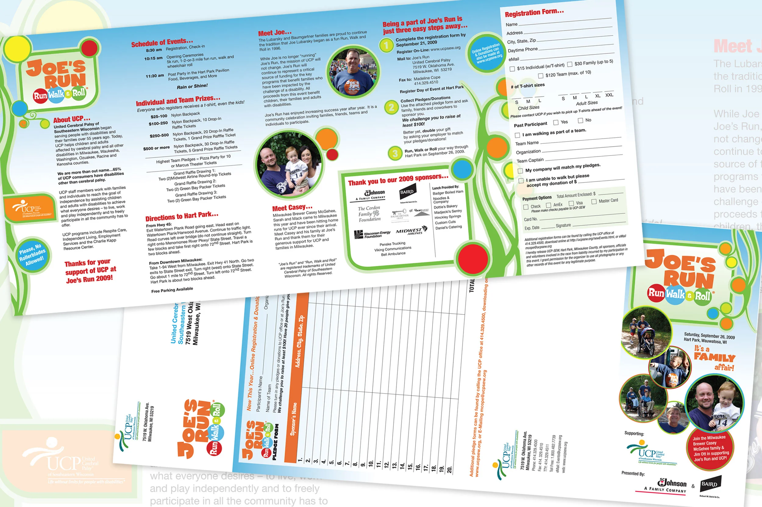 UCP Joe's Run Brochure & Branding (2009)