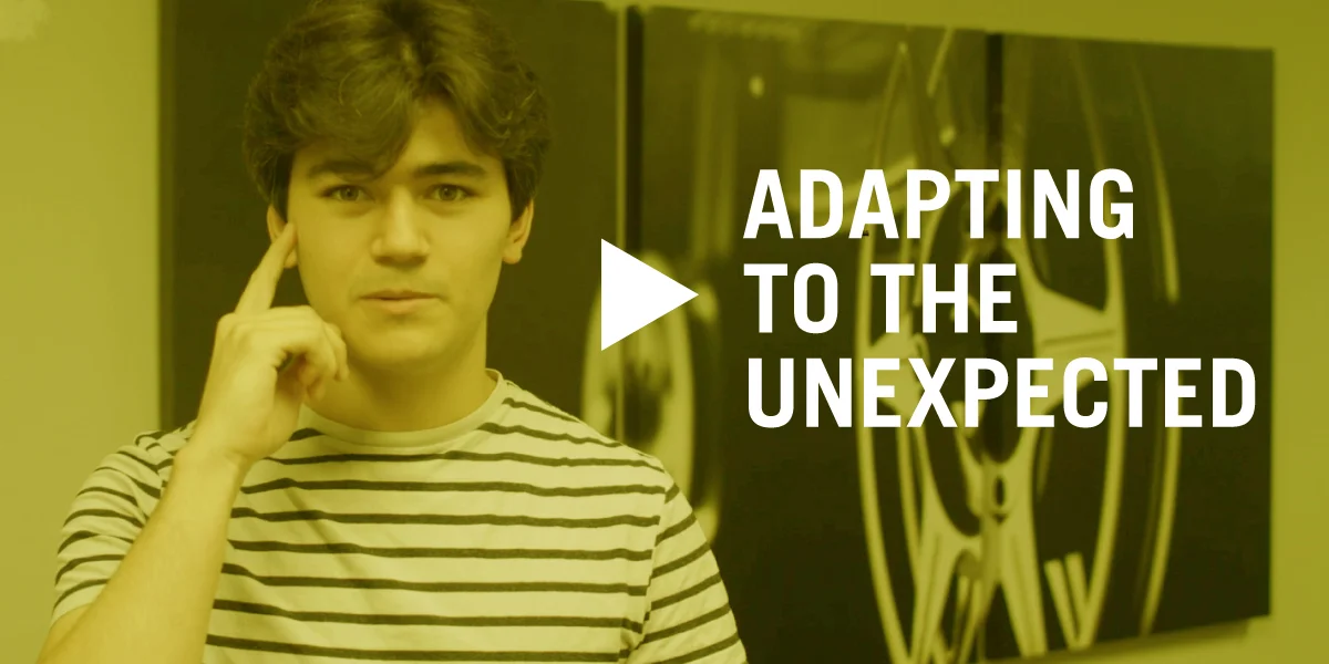 Adapting To The Unexpected (VIDEO)