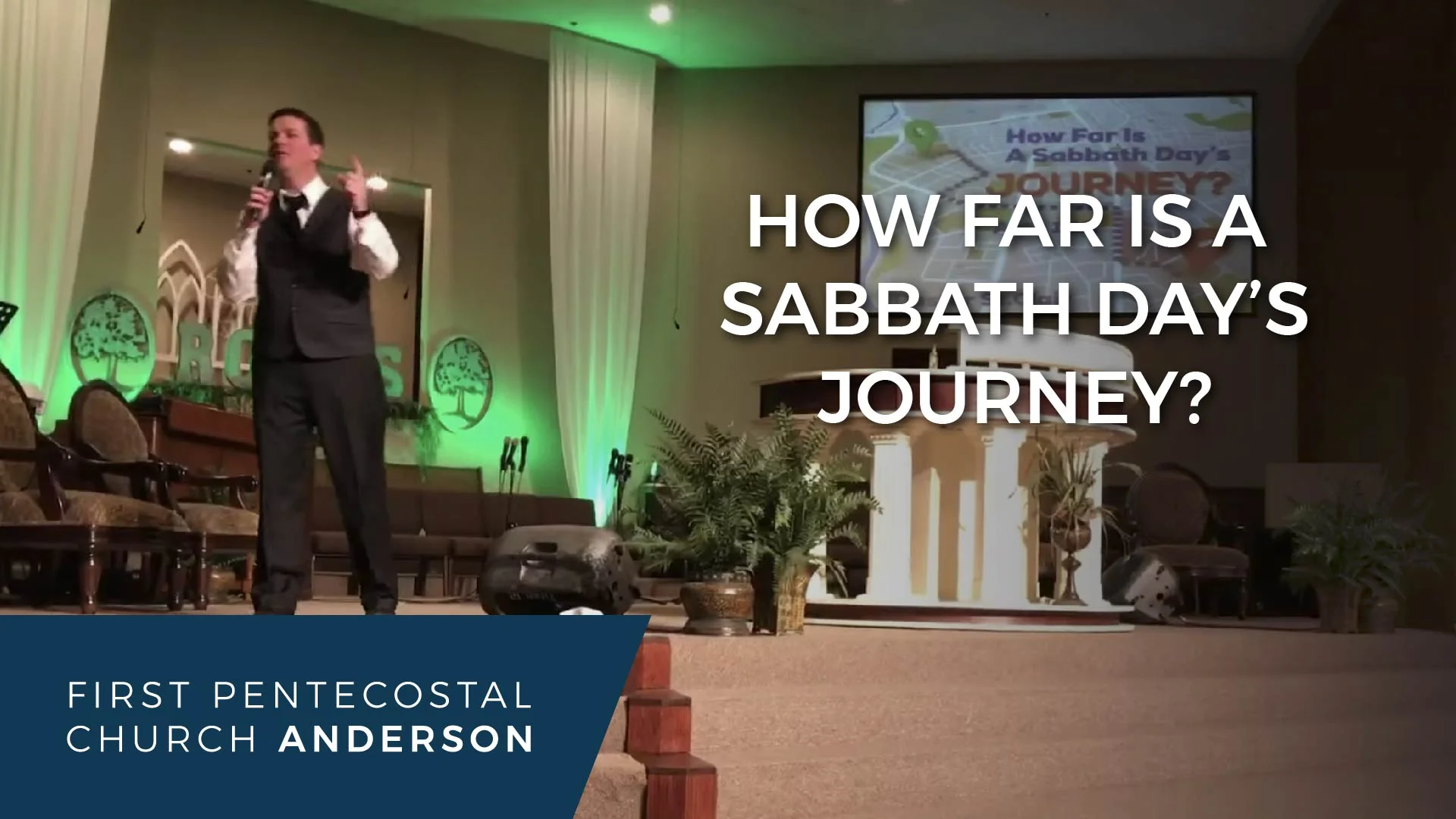 Pastor Luke St.Clair - How Far is a Sabbath Day's Journey