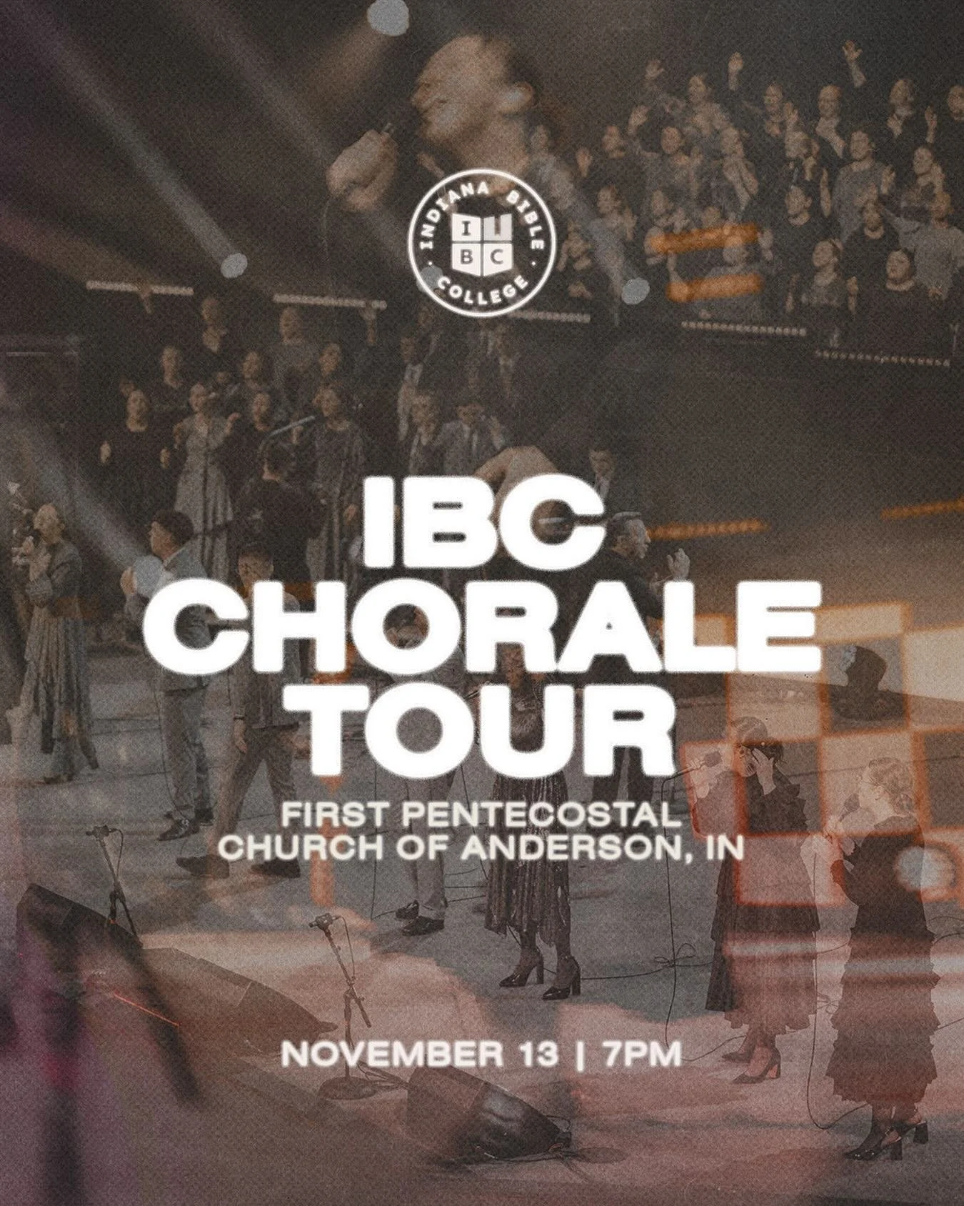 TWO DAYS AWAY! 🙌🏼 We can&rsquo;t wait to worship with IBC Chorale for the first stop of their tour, THIS Thursday at 7pm, at FPC Anderson!

Come join us for an awesome night &mdash; and bring a friend with you.