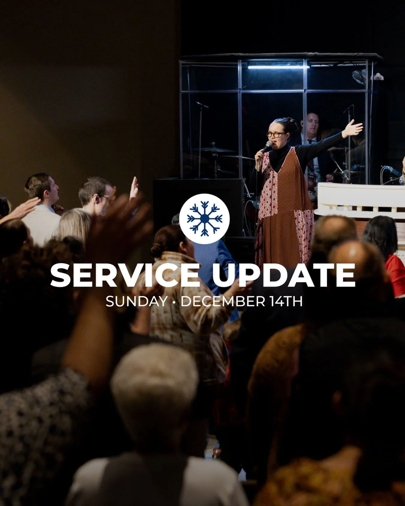 Important Update on Sunday Services:

Due to the inclement weather in our area, our Sunday AM service is canceled. We want to give the crews ample time to get roadways safe tomorrow, and ensure that the parking lot is clear and safe for you! ❄️ 

But