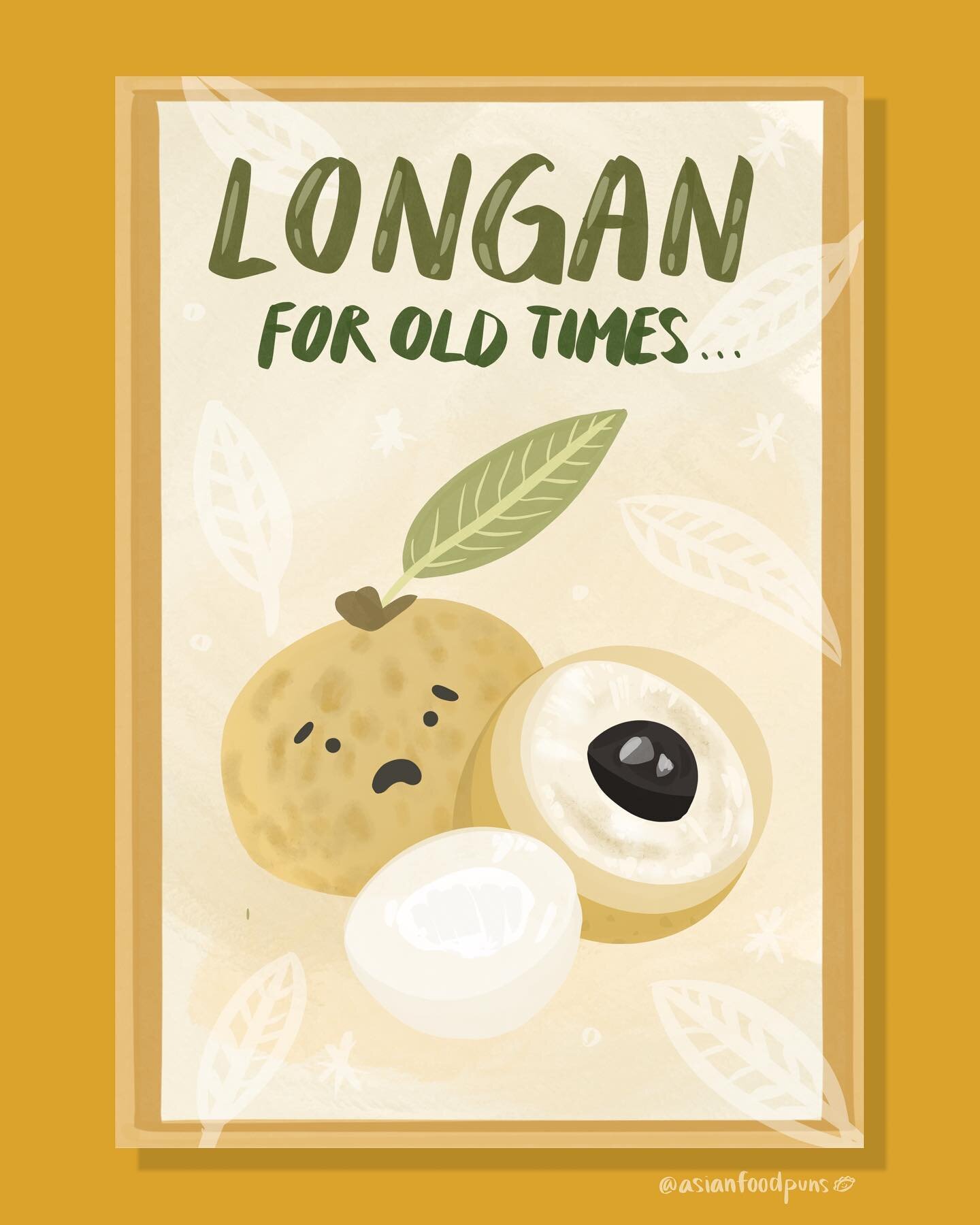 Tbh this pretty much sums up my mood all of 2020 😬
⠀
Also, longan is apparently 龙眼 in Chinese, which means dragon eye. It kind of similar to lychee or rambutan! According to Wikipedia, it is near threatened right now... just some random facts for yo
