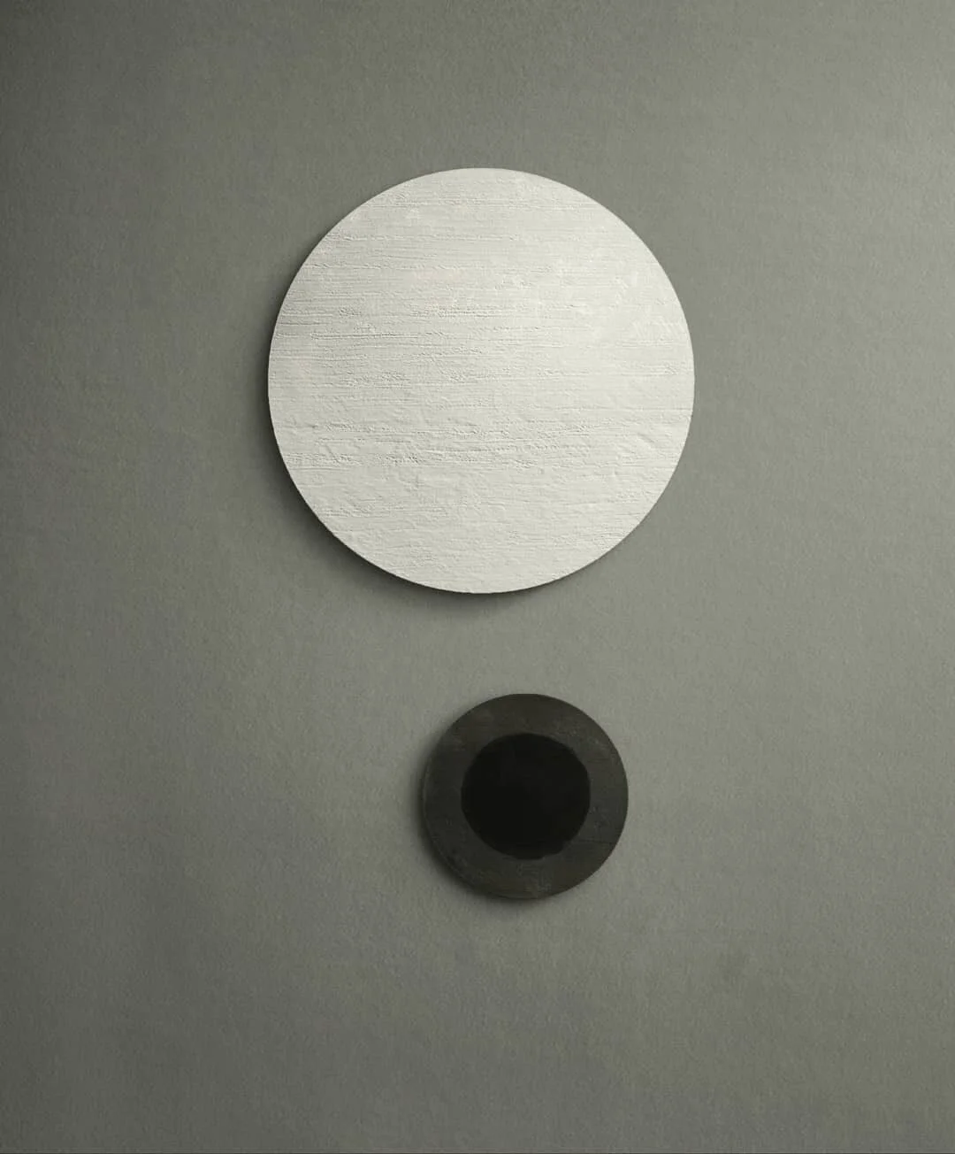 I I I . Mixed Media on Cradled Wood. 
.

#contemporaryart  #contemporarypainting  #roundandround