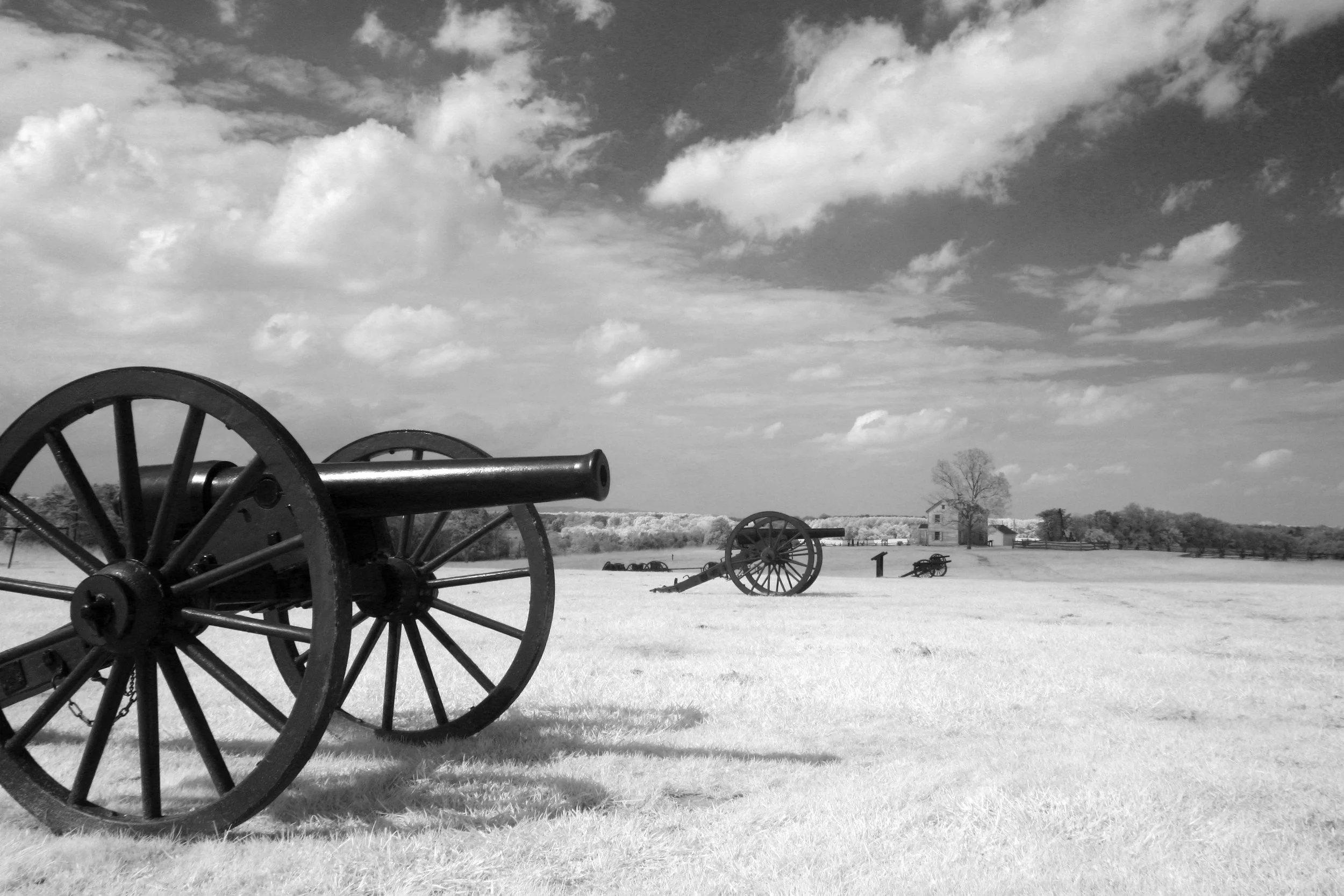 Cannons at Manassas Battlefield Park