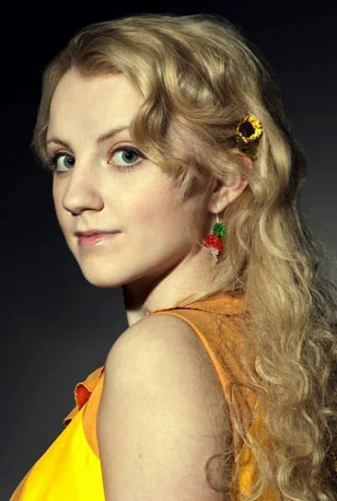 Evanna Lynch, who played Luna Lovegood in the Warner Bros. film adaptations.