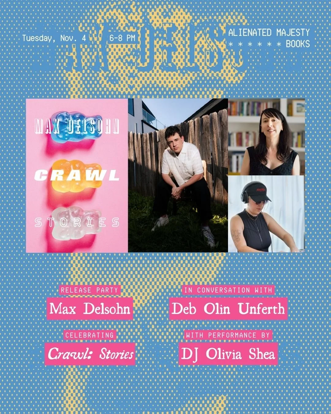 Austin, TX with Deb Olin Unferth (feat. DJ set by Olivia Shea)