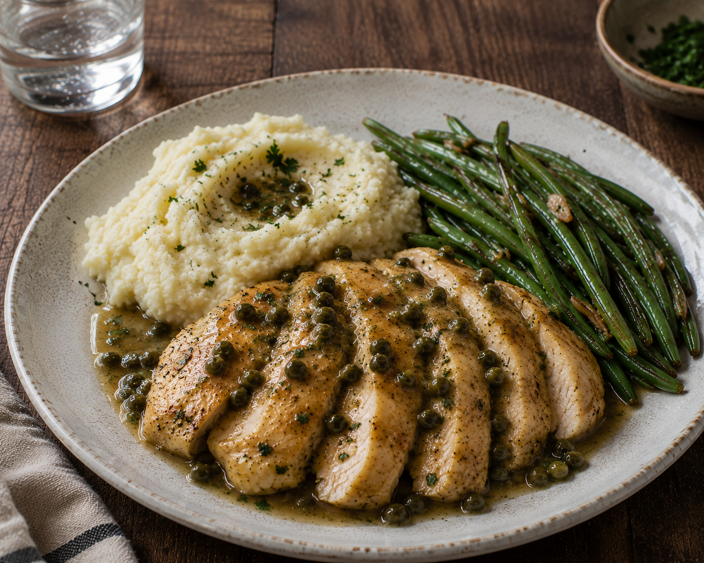 CHICKEN PICCATA