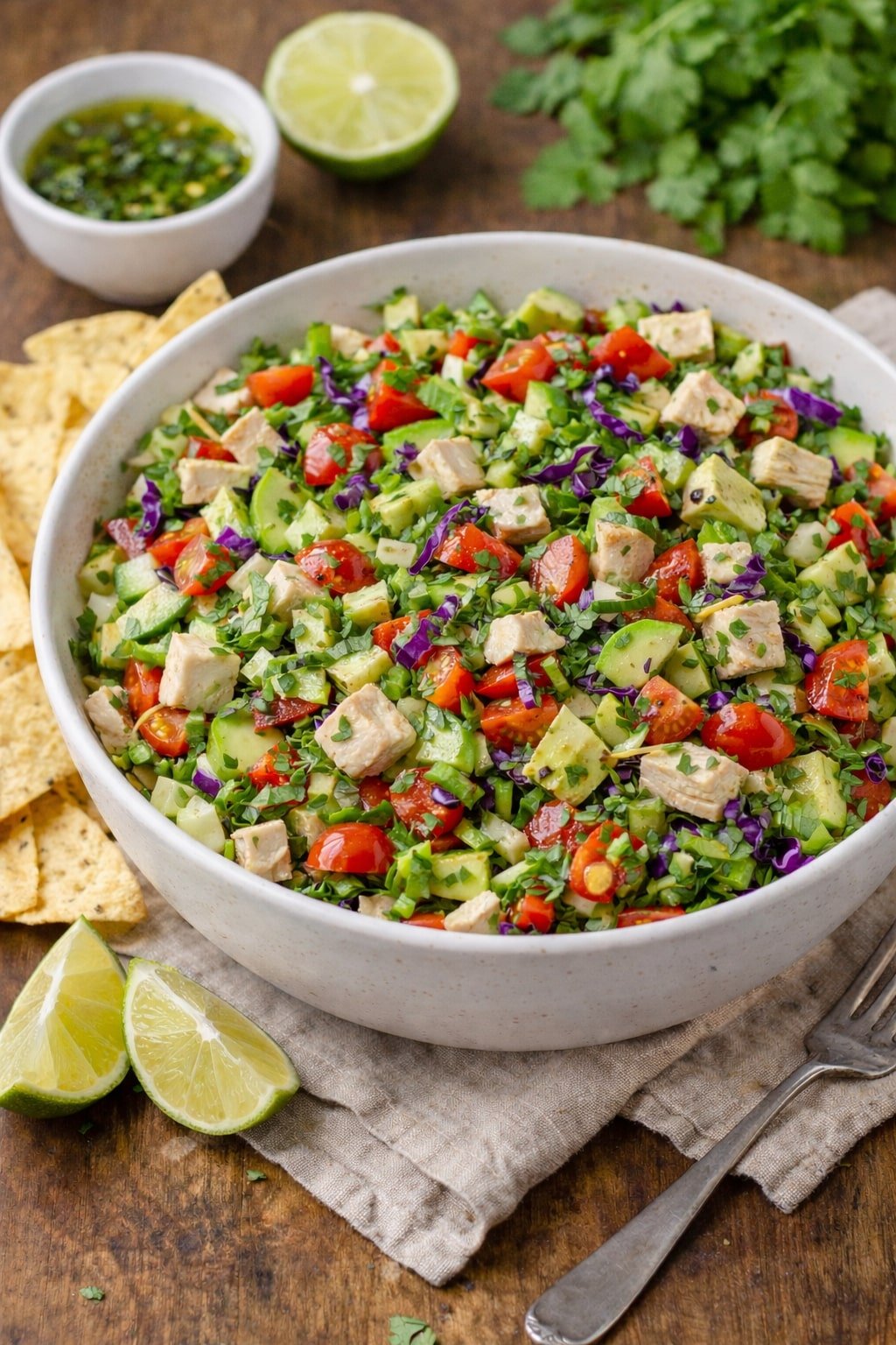 The Feel-Good Chopped Salad (Gluten-Free &amp; Dairy-Free)