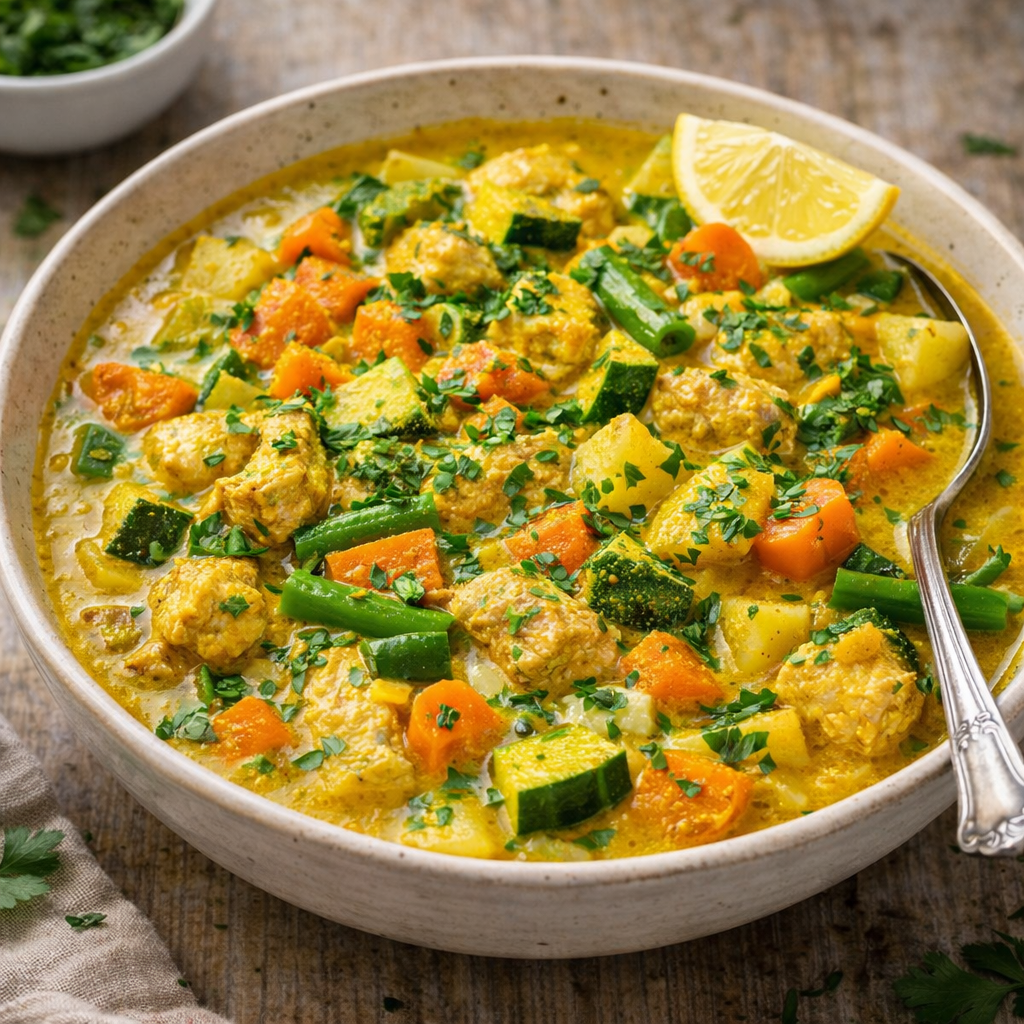 🍲 Golden Turmeric Chicken Stew