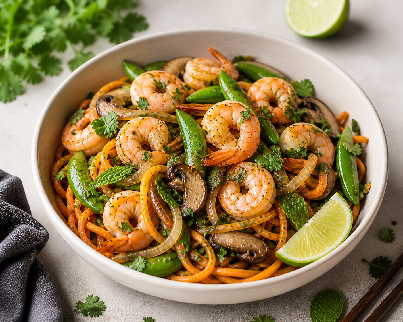 GLOW BOWL with Shrimp