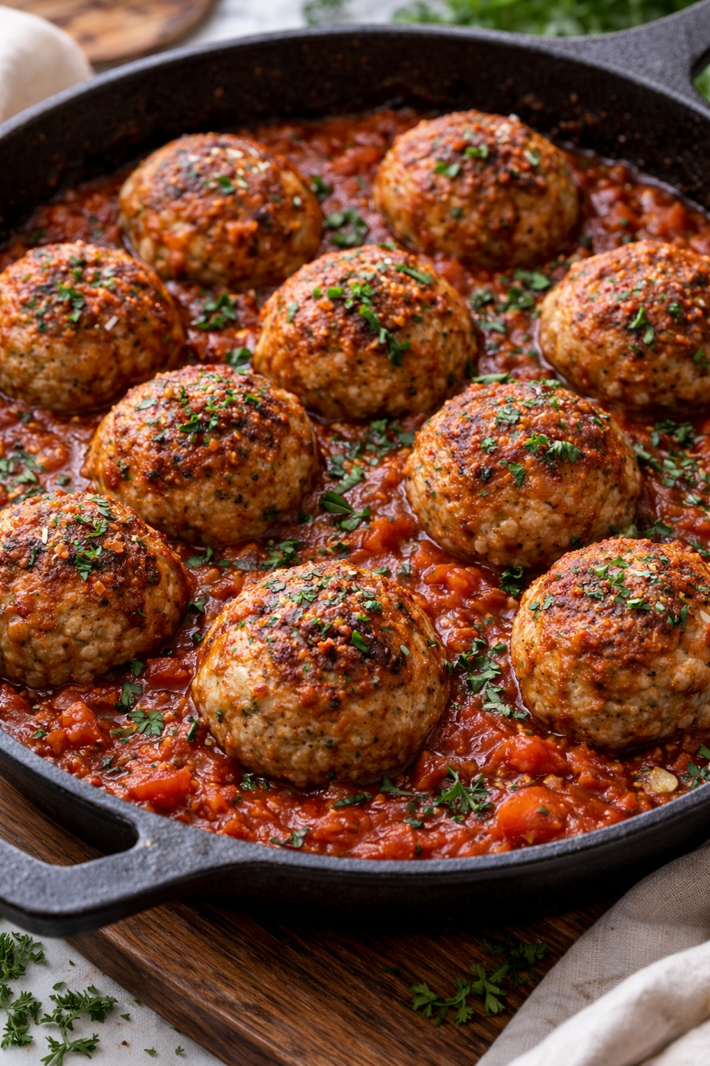 Italian Turkey Meatballs (Gluten-Free & Dairy-Free)