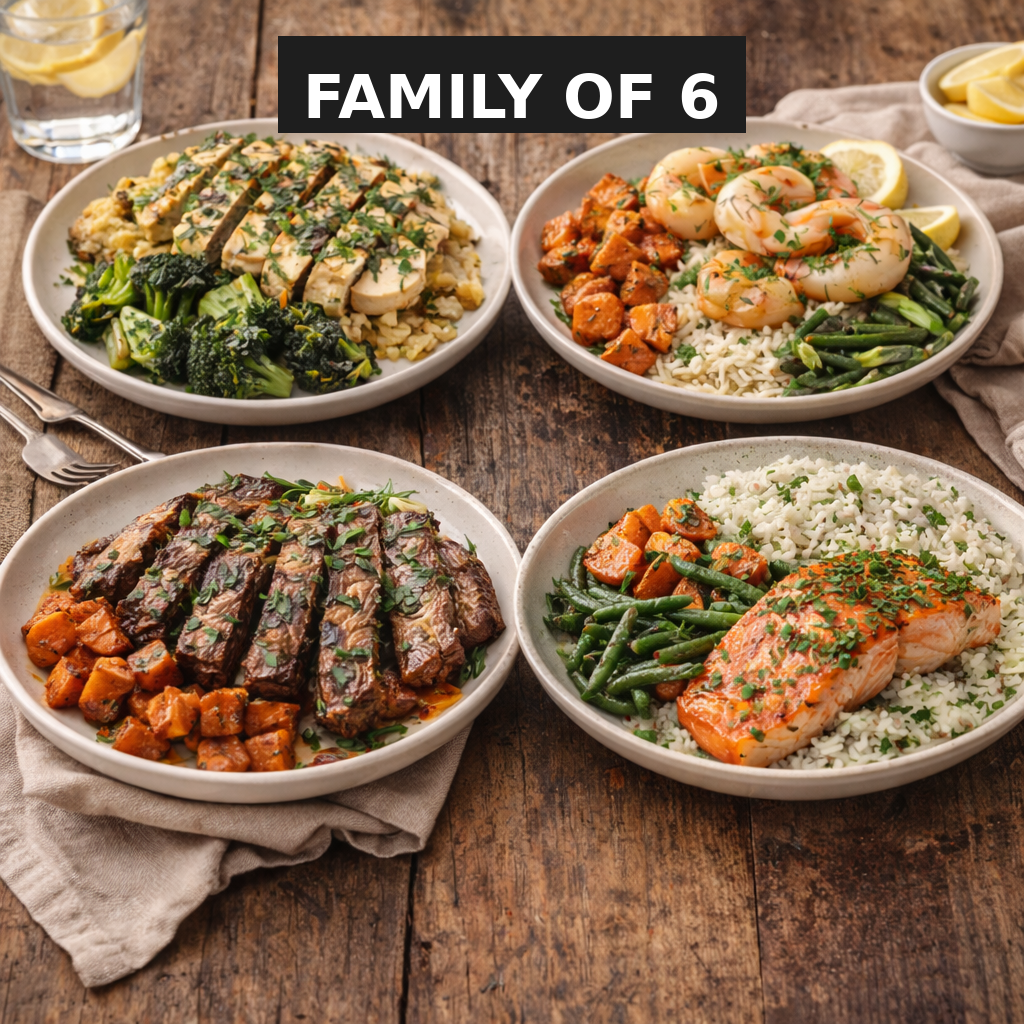 BUILD YOUR OWN ENTREE- Family of 6