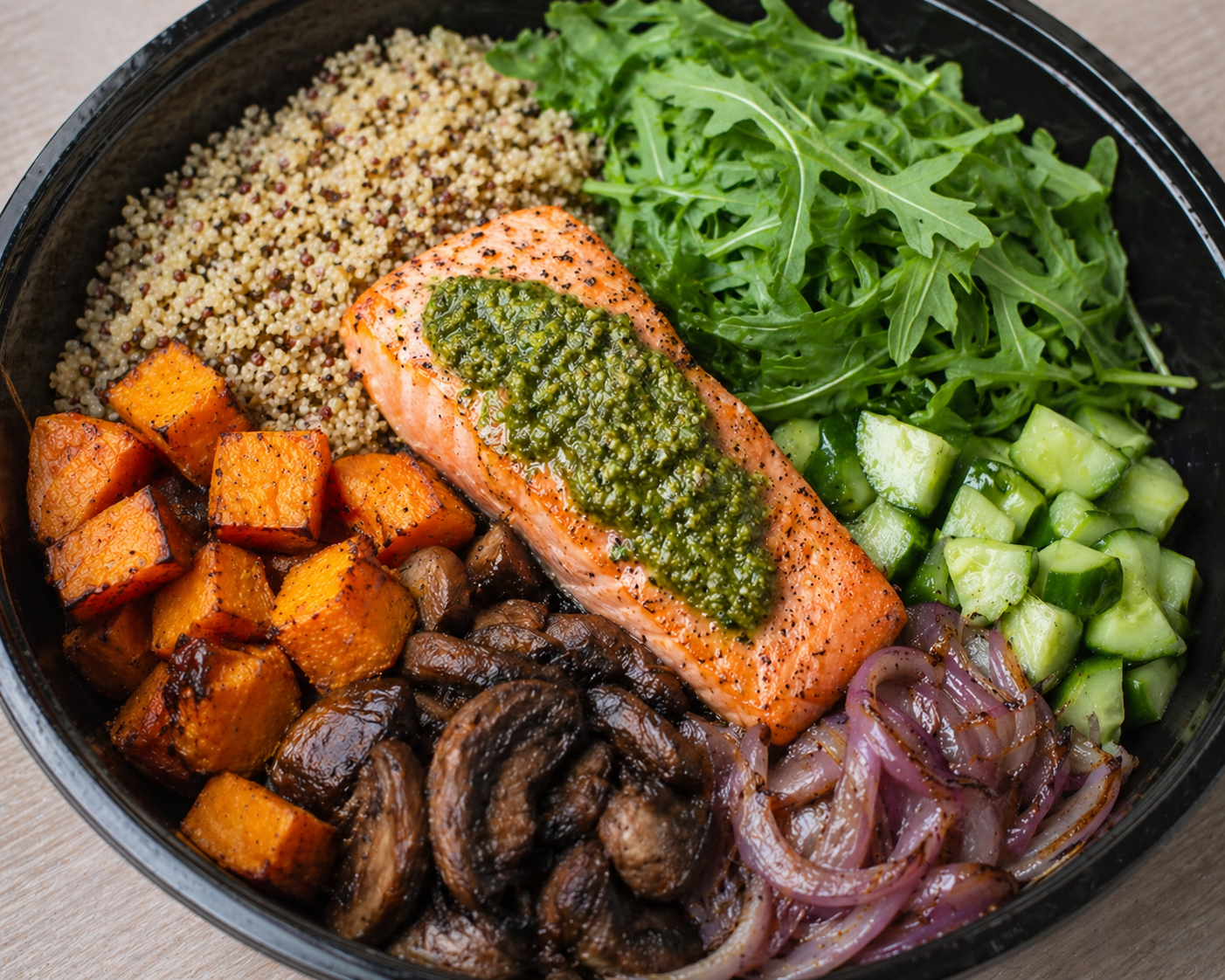 PREPPED AZ “MOTHER EARTH BOWL with Salmon