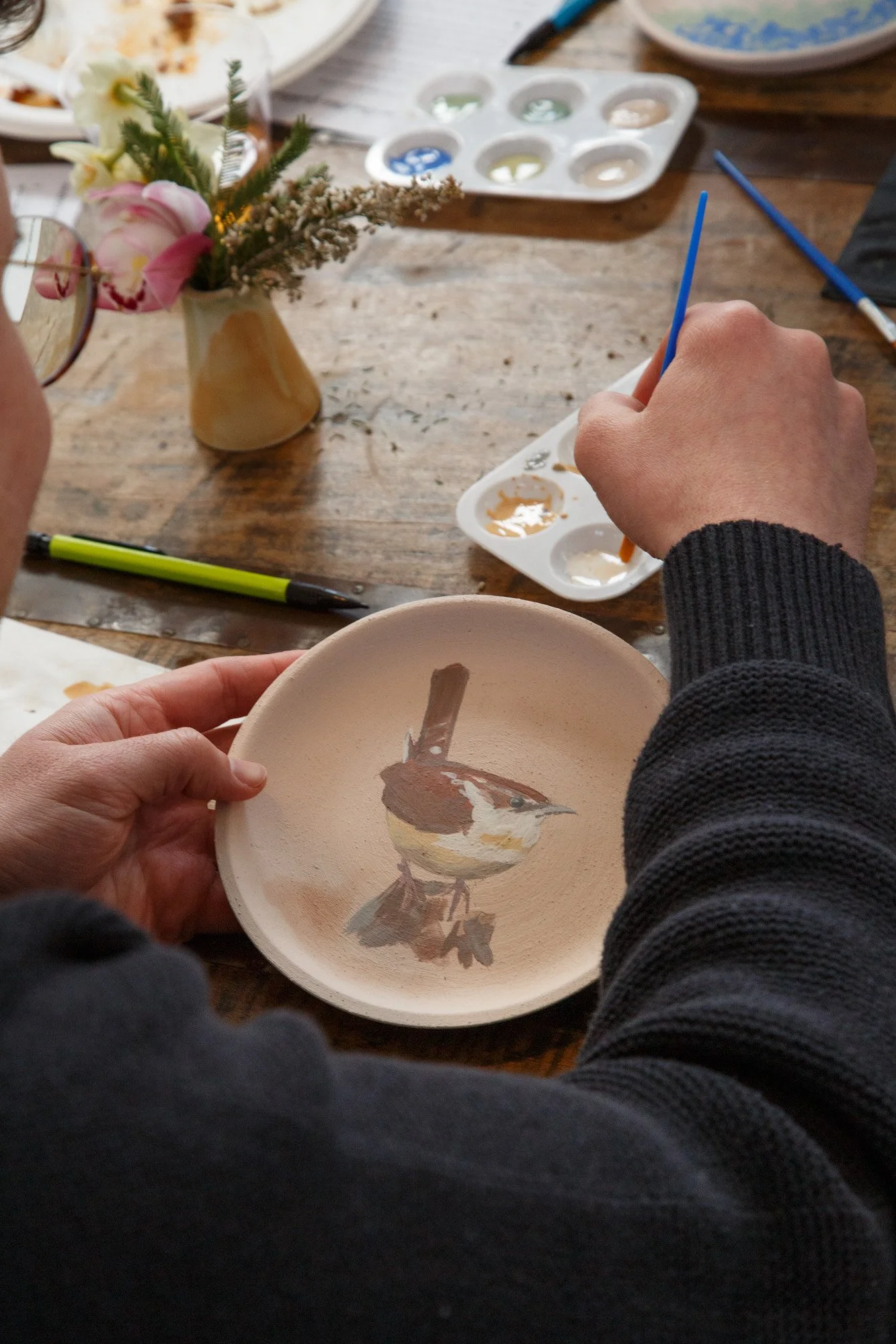 Paint Your Own Plate with Slow Bloom Ceramics (May 18)