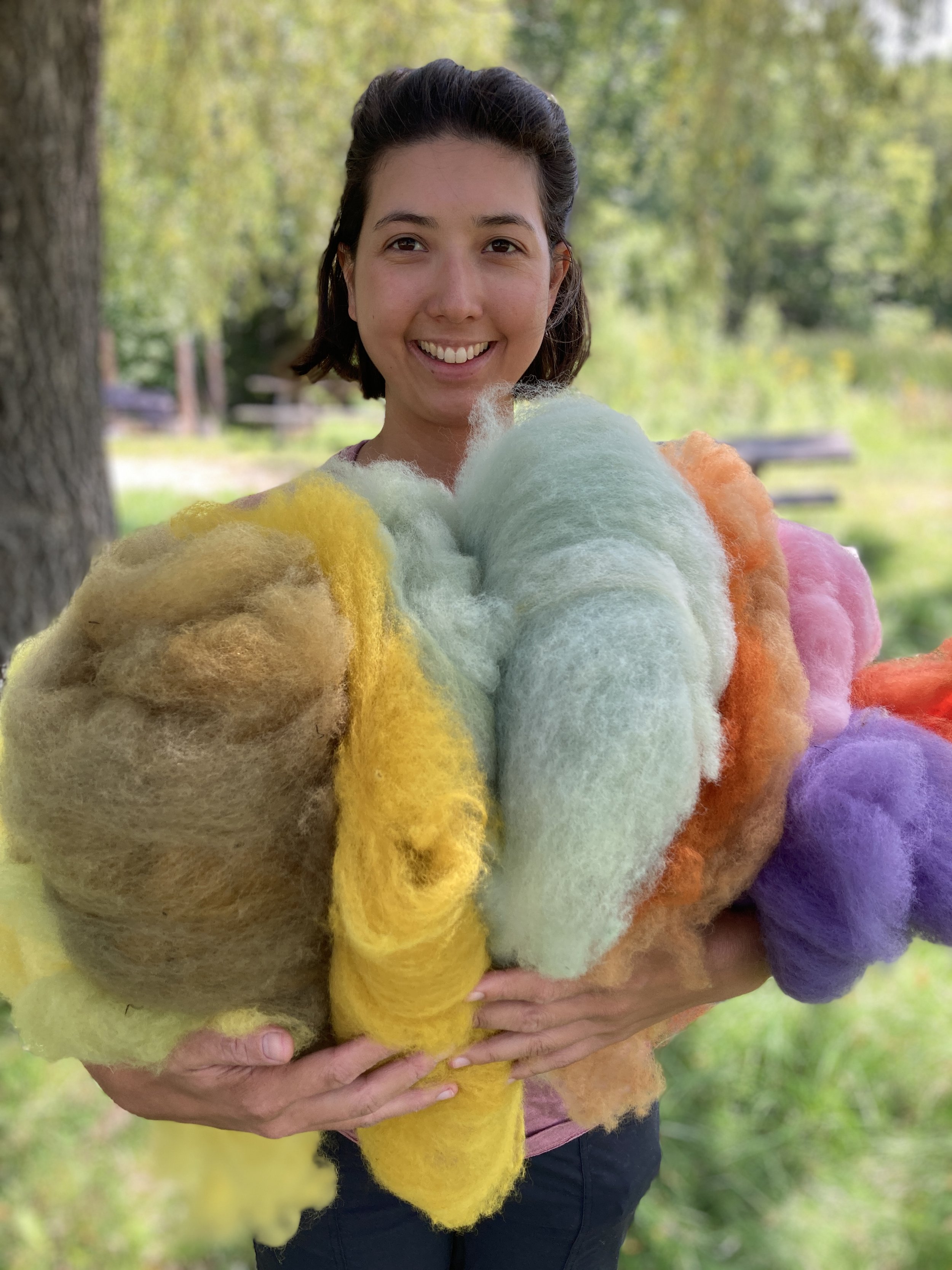 Needle Felted Garlands (June 6)