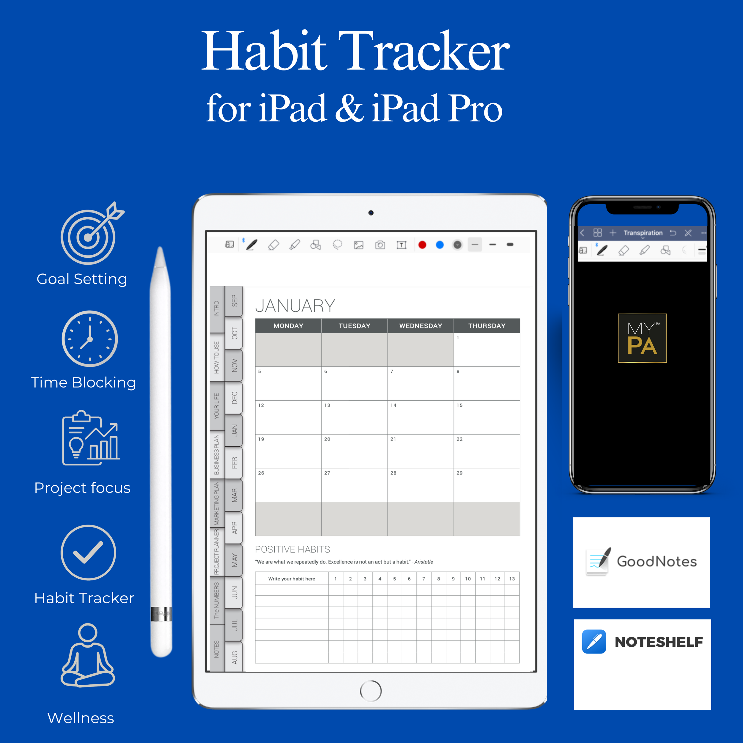 Habit Tracker pages- 2026 digital planner for ipad & Ipad Pro .png