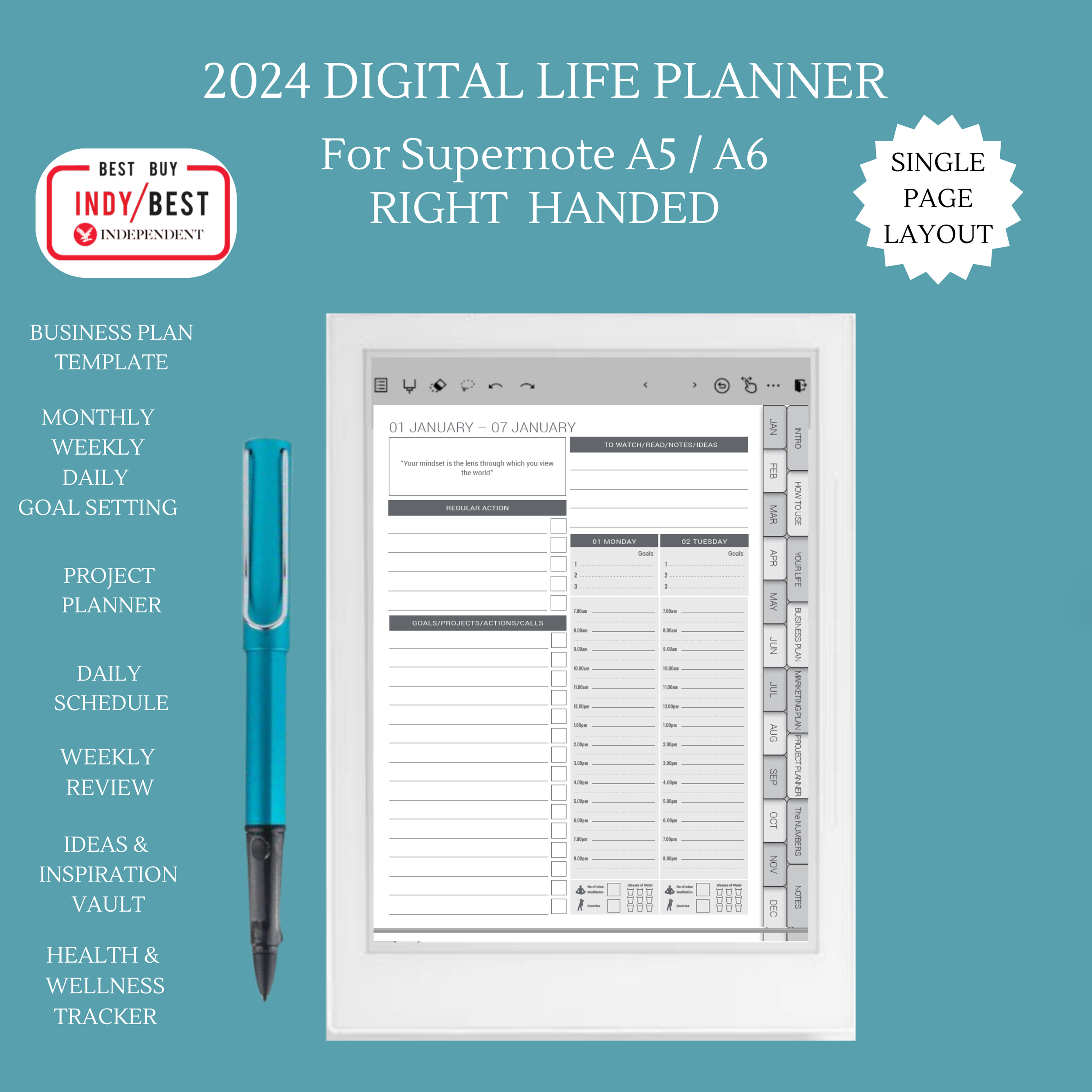 Daily Success Planner