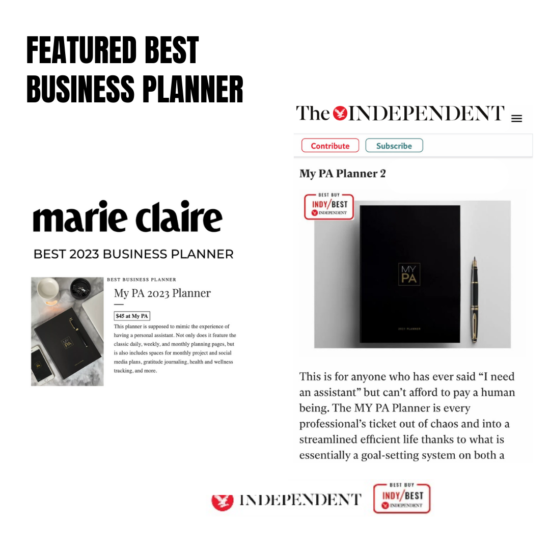 MY PA 2025 Business Planner (FREE 2024 Planner when you Preorder your