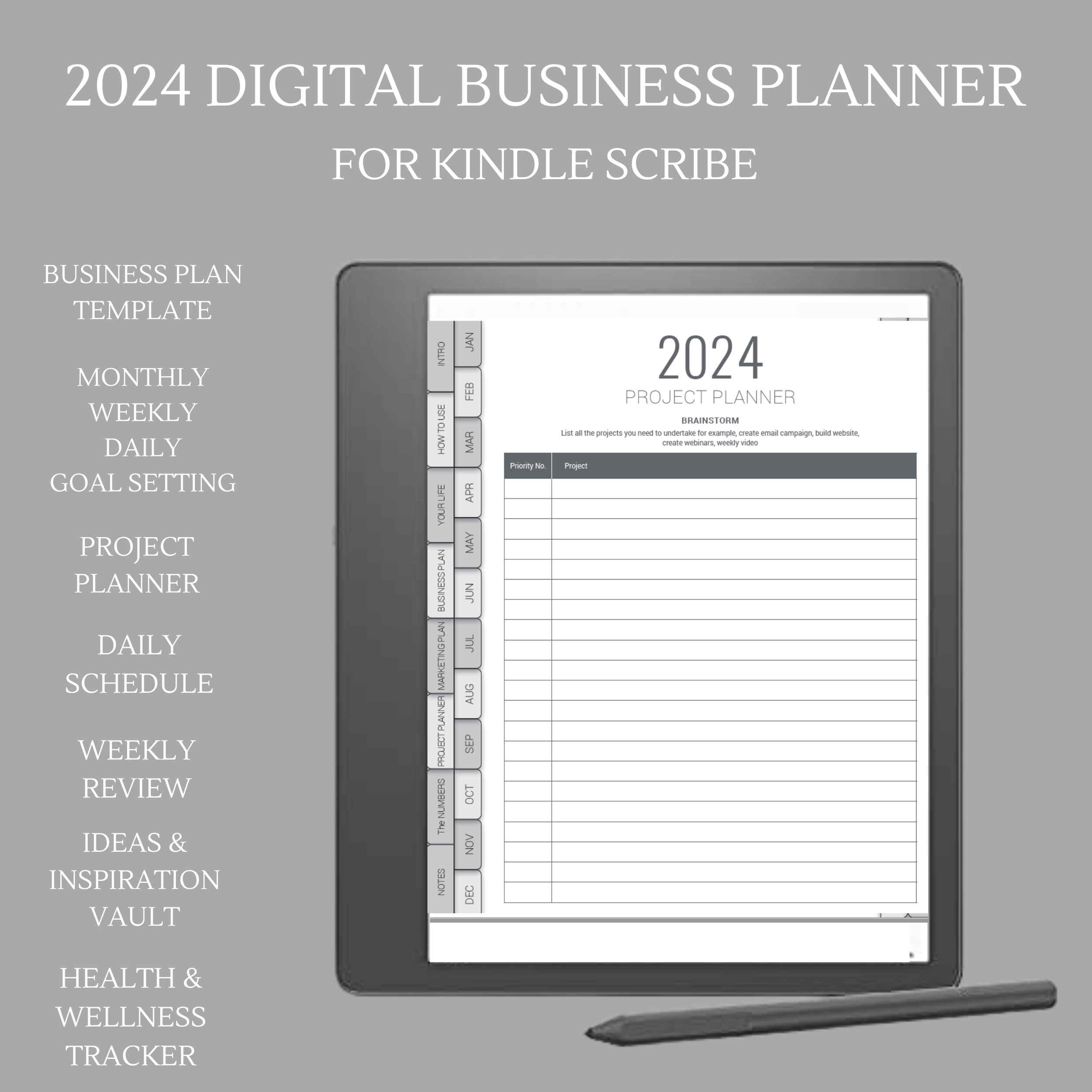 Business Daily Organizer