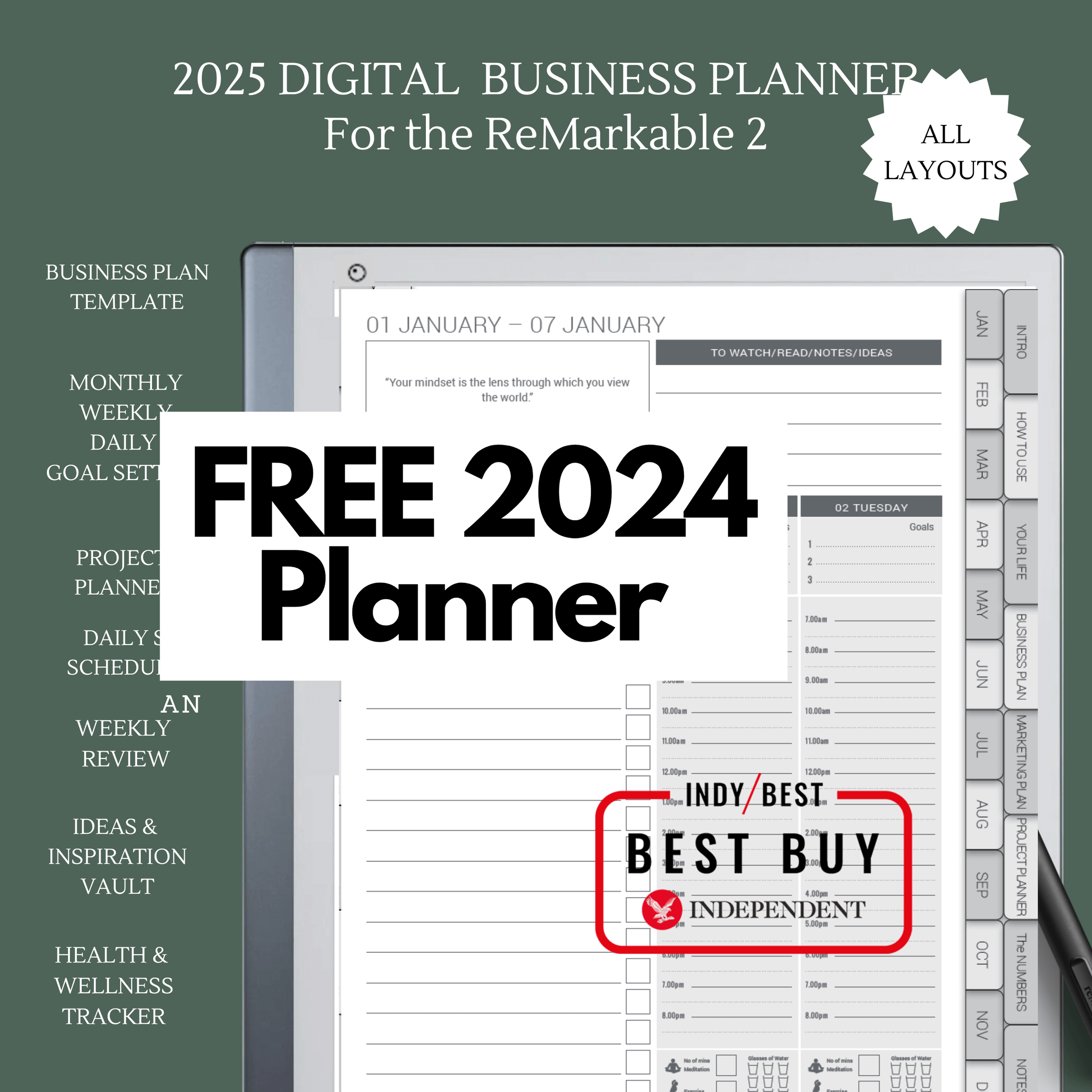 Business Builder Daily Planner
