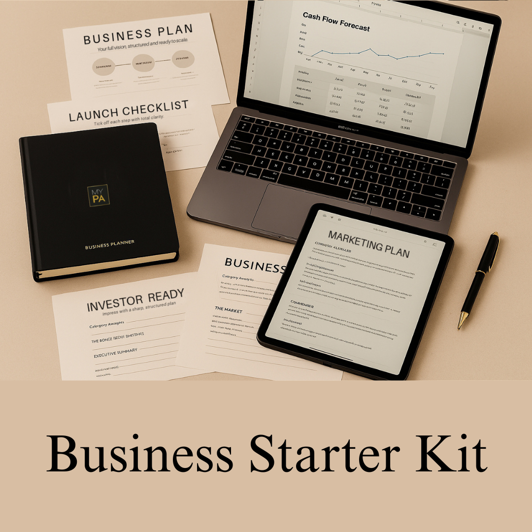 The Business Starter Kit - (Inc Physical Planner)