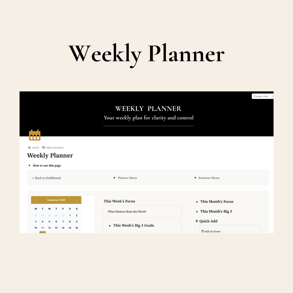 Weekly Business Planner  for Notion.png