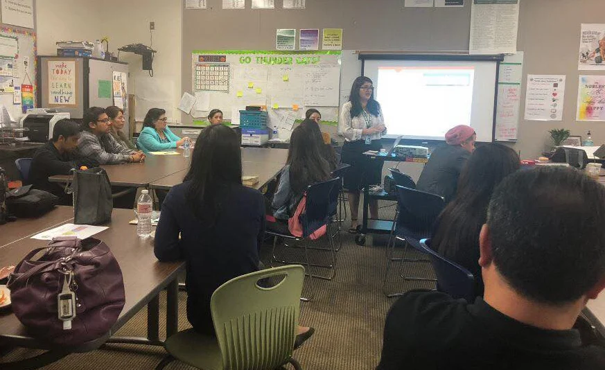 Training educators and students on classroom instruction.
