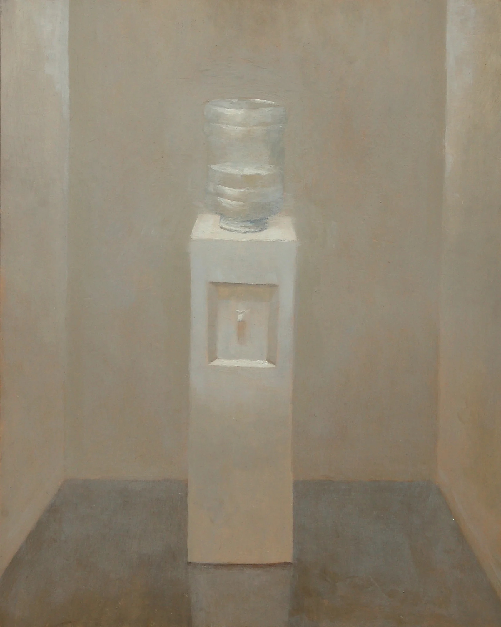    Mirage: Watercooler  , oil on panel, 16 x 20 inches, 2001     