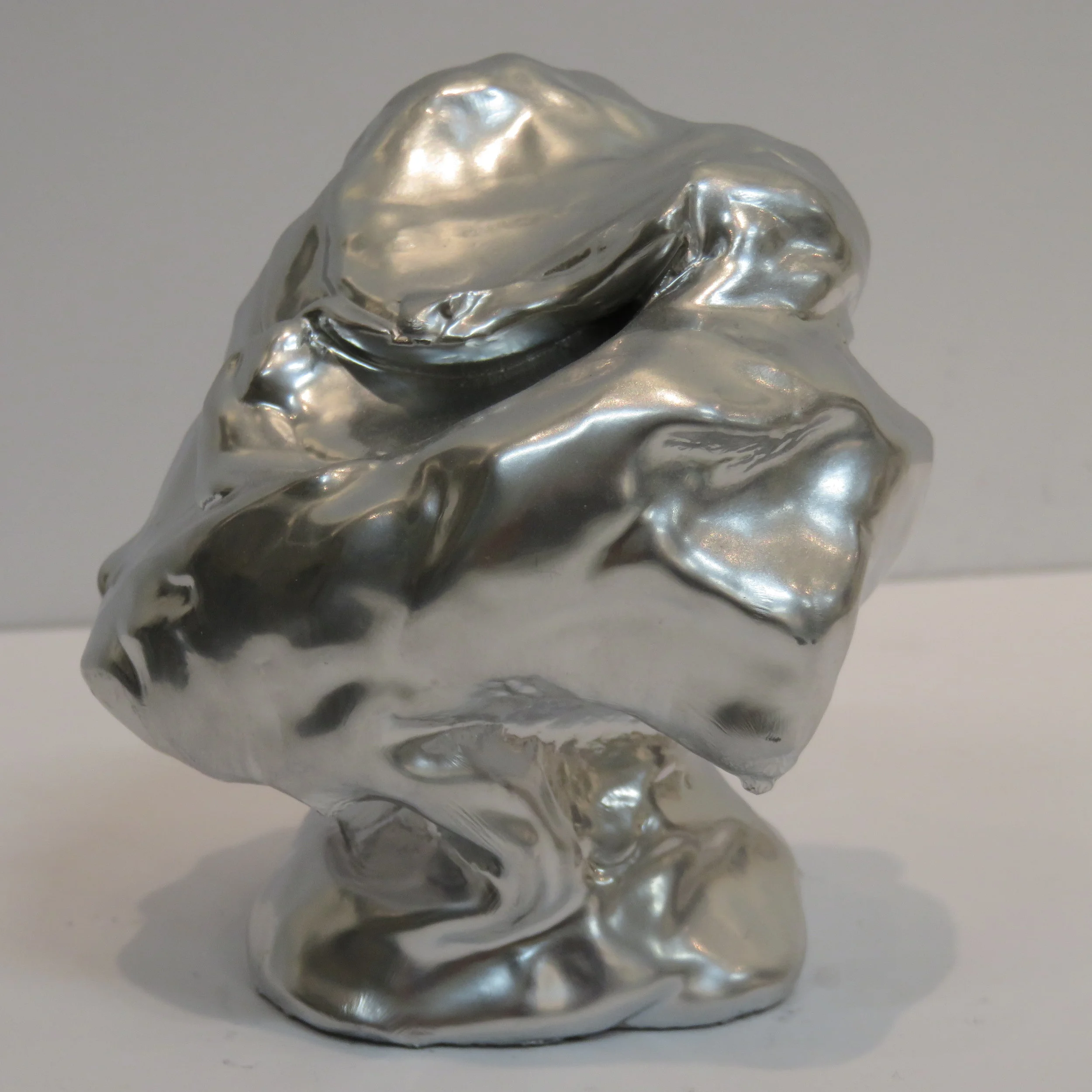    Future Objects (Twist),   enamel on earthenware, &nbsp;4 x 4 x 3 ½  inches, 2015 