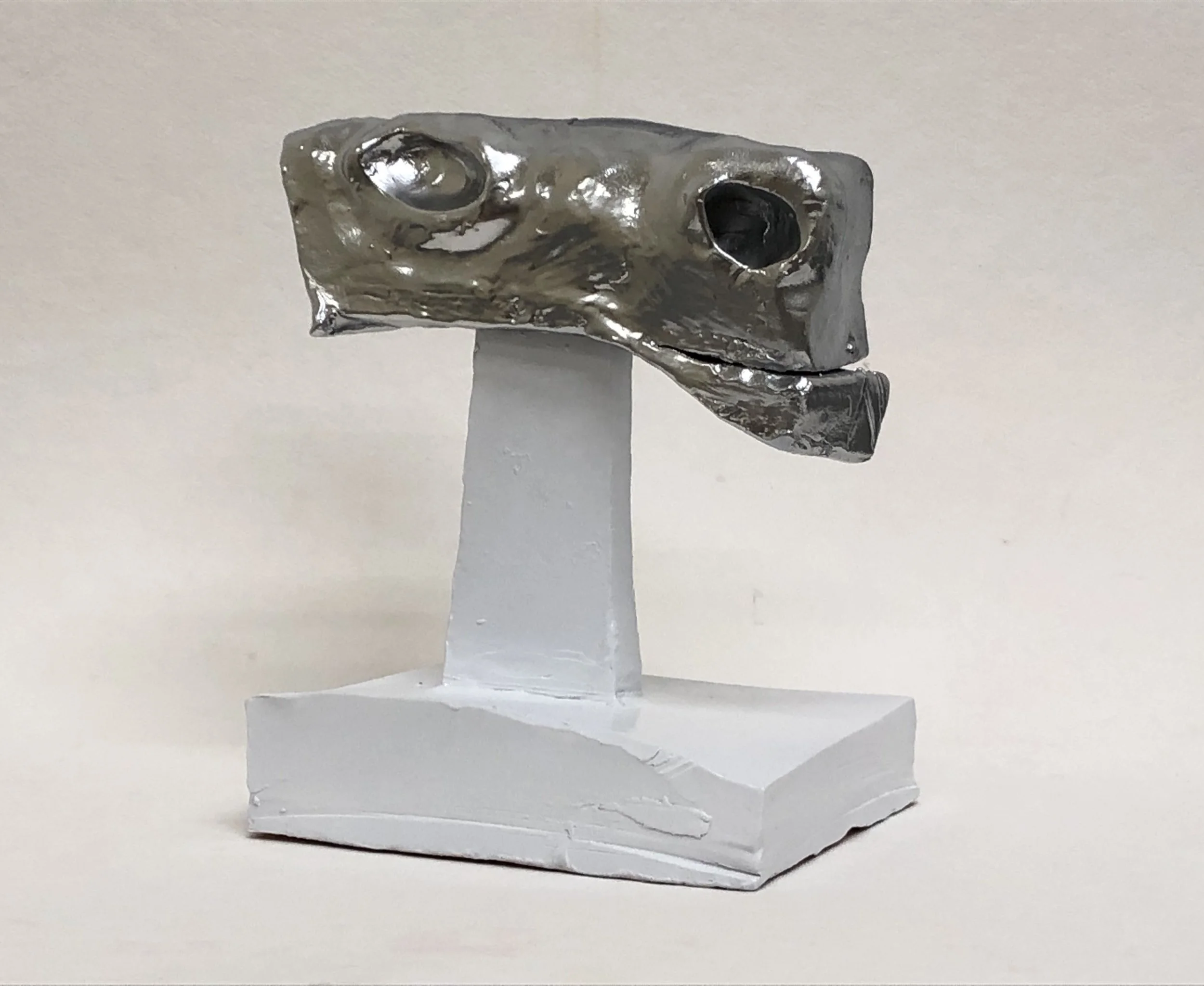    Horse,   enamel on earthenware, 9 x 9 x 6 inches, 2019 