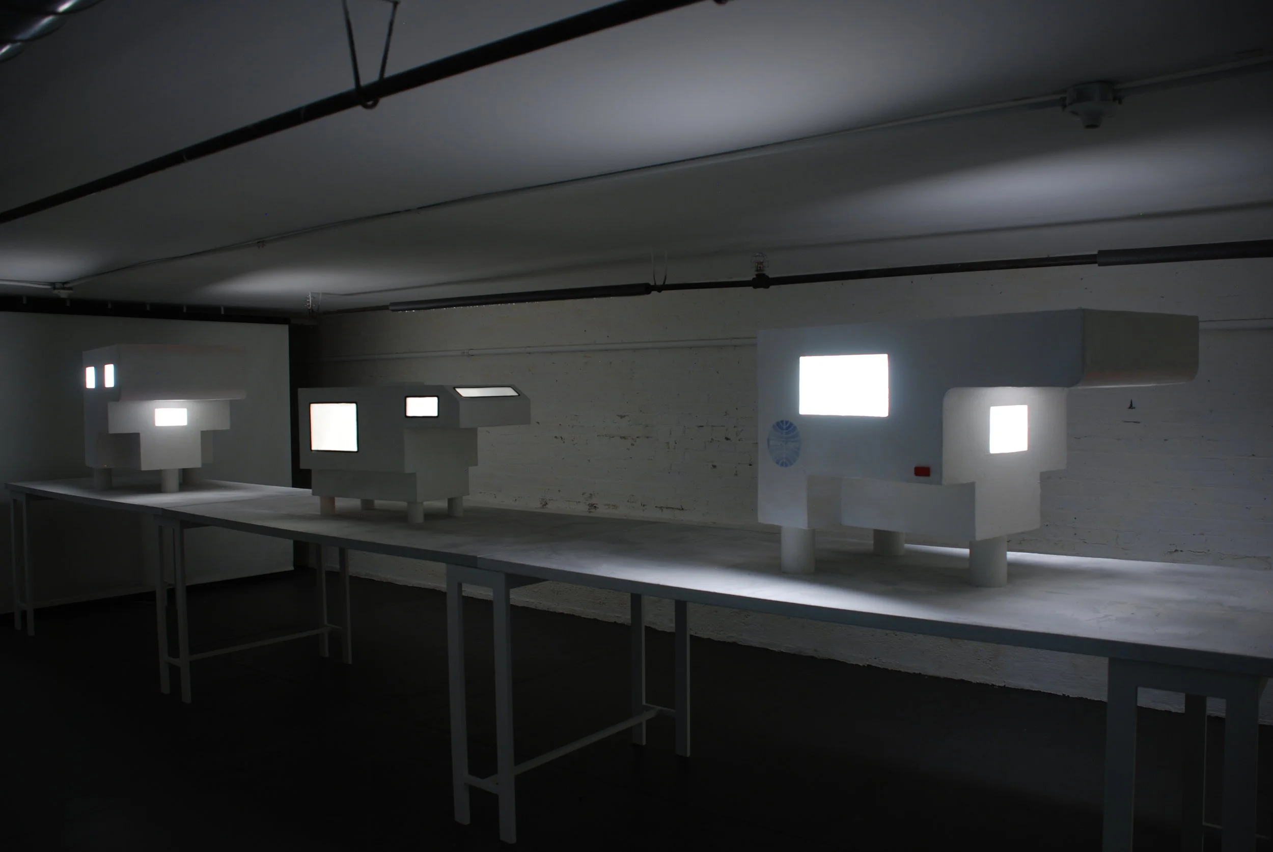    Campers,   Installation view, Jeff Bailey Gallery, May 2013 
