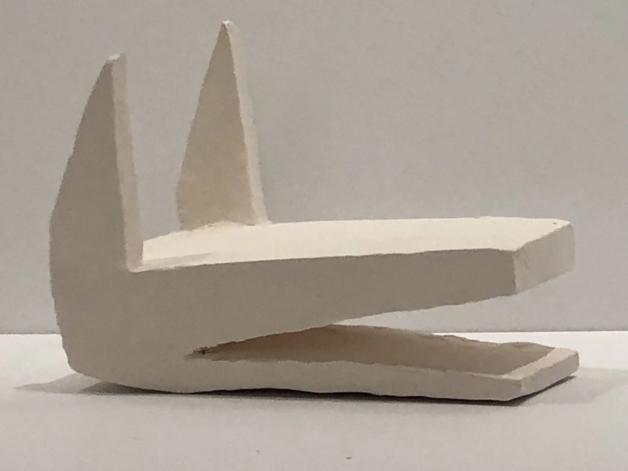    Jackal  , porcelain, 5 1/2 x 3 1/2 x 4 inches, 2019 