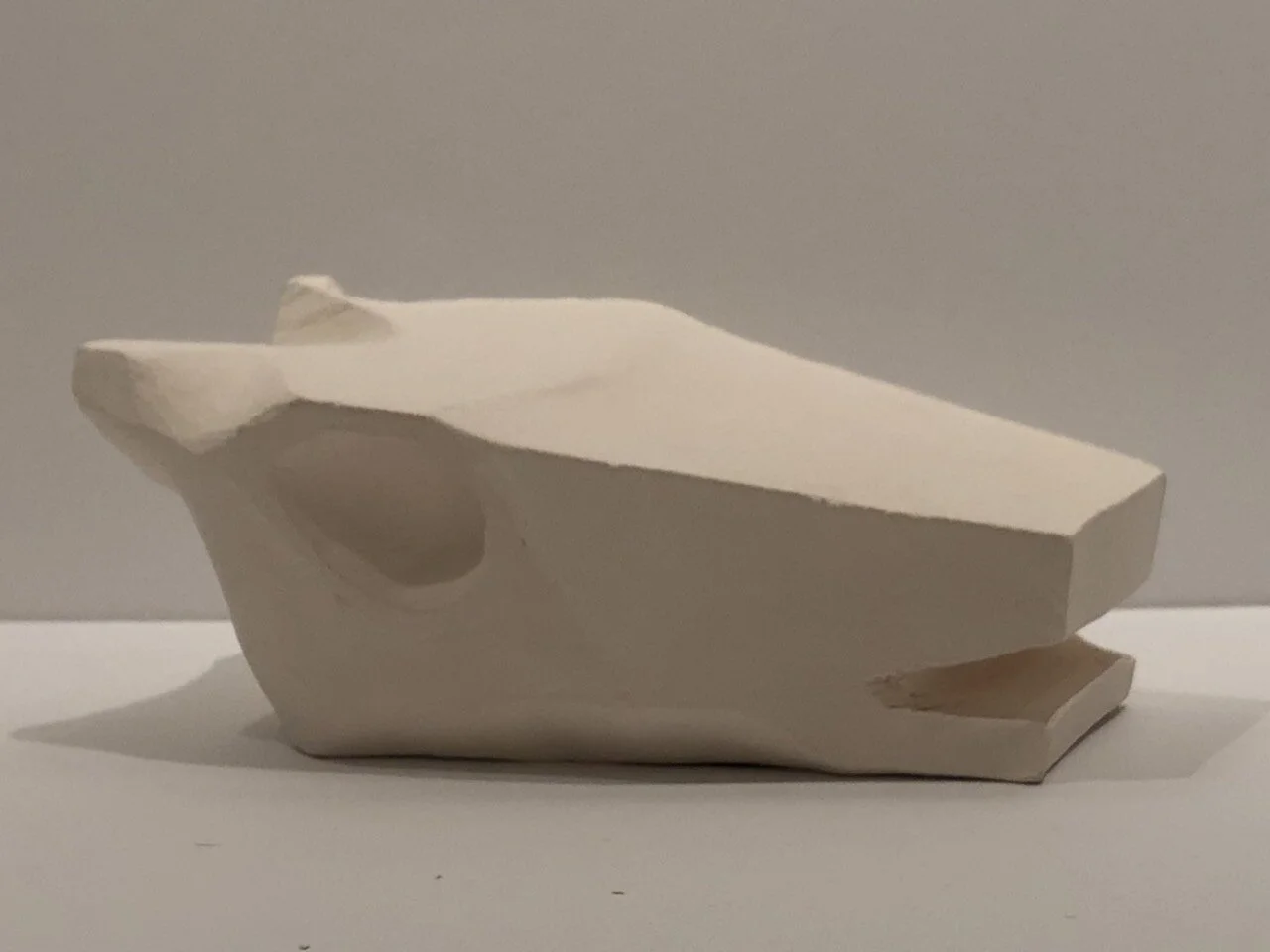    Herbivore  , porcelain, 6 x 2 1/2 x 3 inches, 2020 
