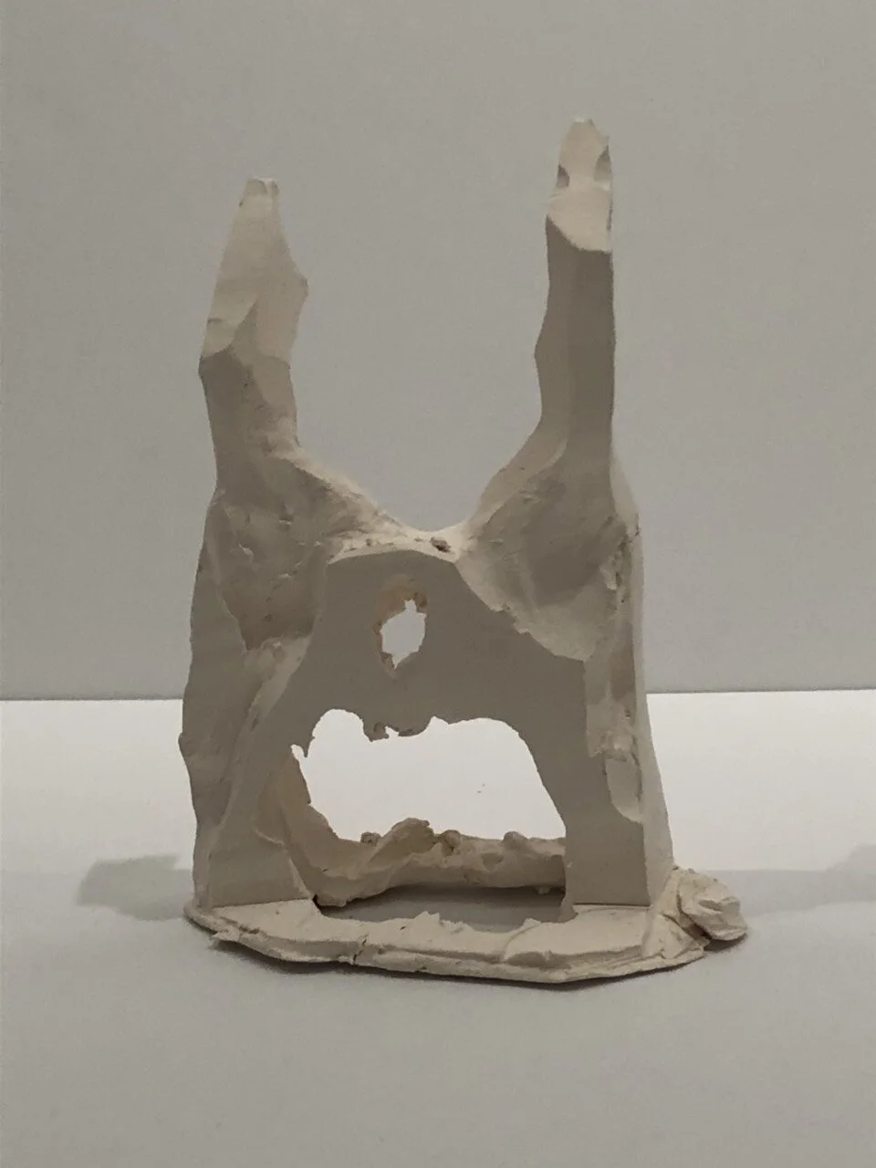    Demon  , porcelain, 7 x 5 x 3 inches, 2020 