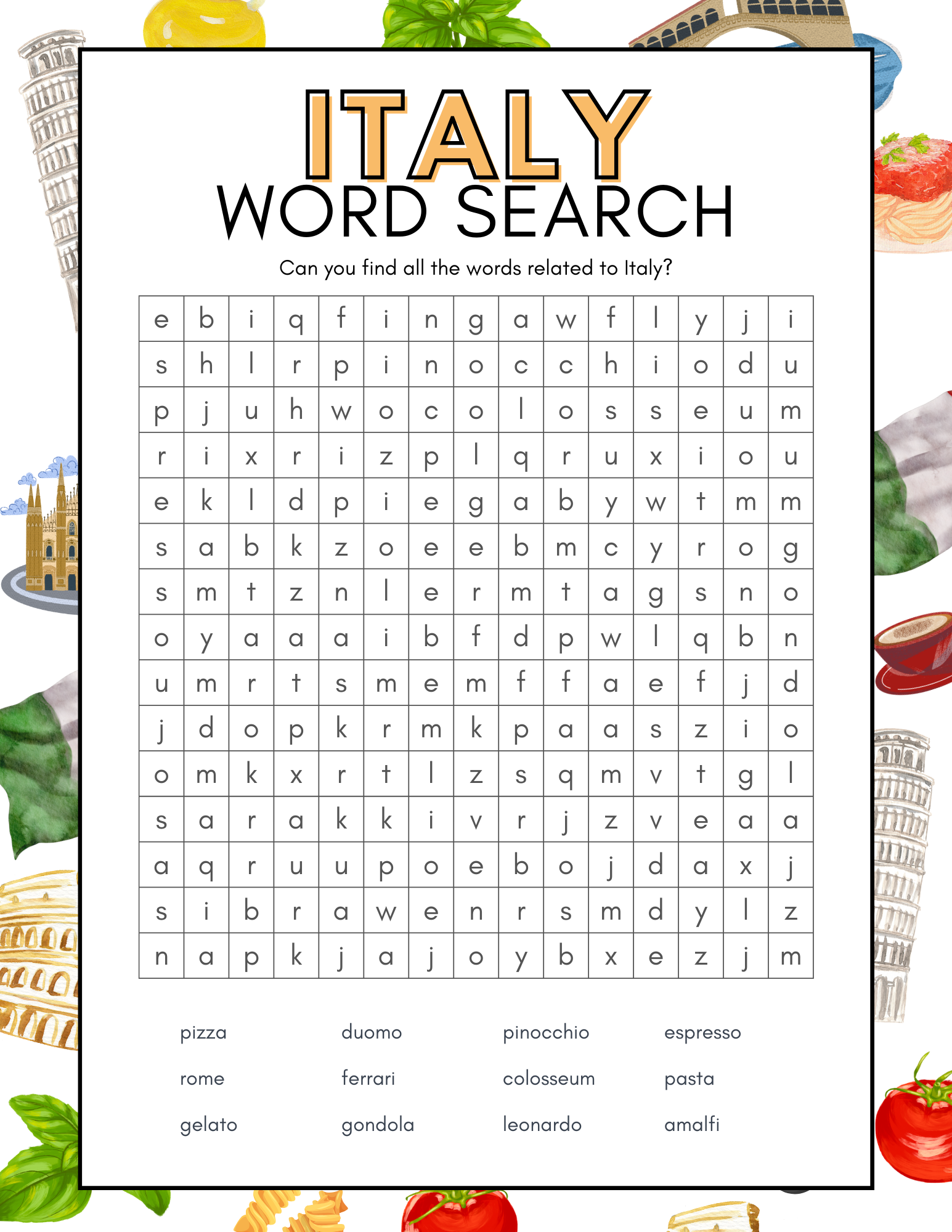 20 Printable Europe Coloring Pages — Abroad Wife-Family Travel