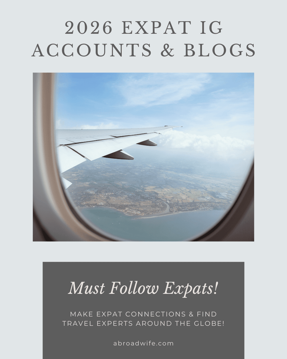 Expat Blogs and Expats on Instagram
