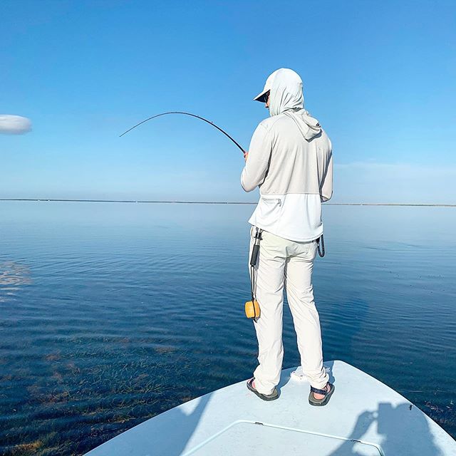 Another glassy, Redfish filled morning .
.
.
.
.
.
.
.
.
.
.
#lowerlagunamadre #southpadreisland #maverickboats #glassy #sightfishing #redfish #flounder #speckledtrout #slam #calmbeforethestorm #texascoast #ccatexas