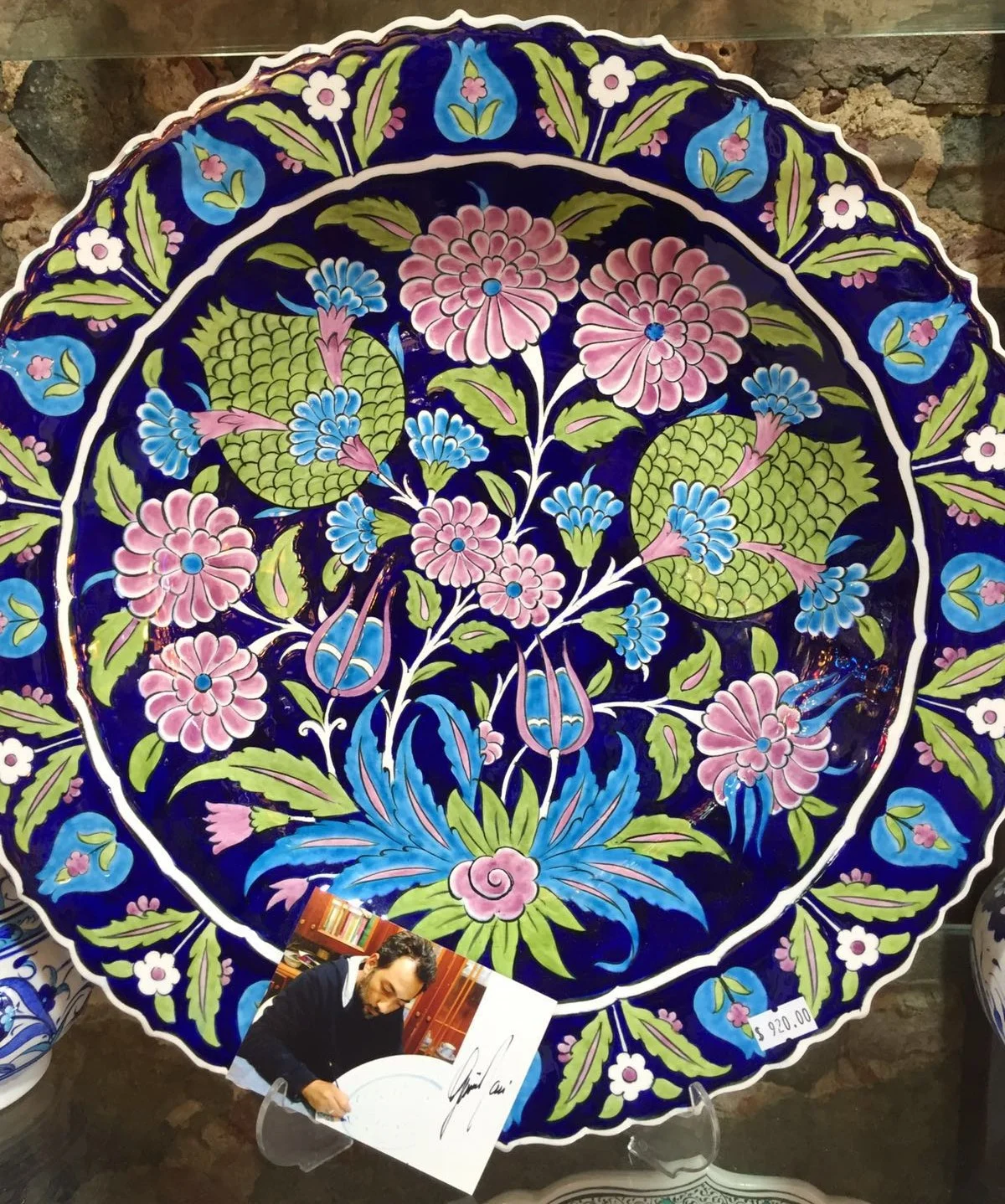 40 cm Iznik Ceramic