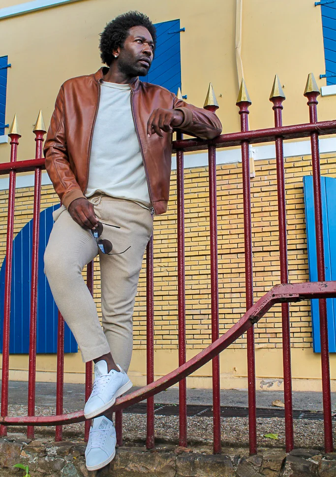 Brown Leather Jacket 