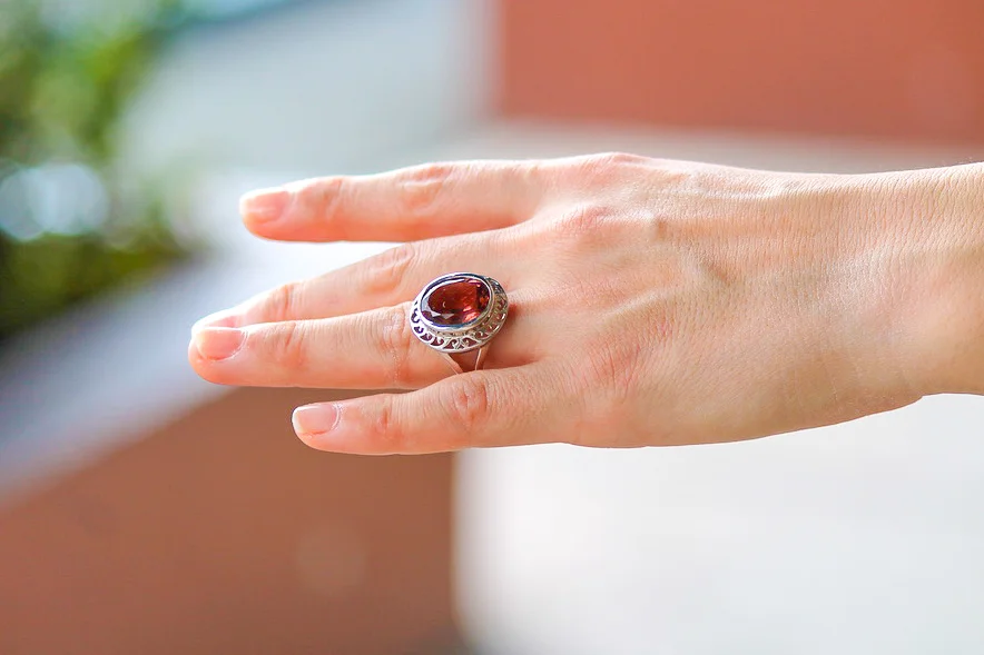 Oval Cut Small Swirls Design Band Setting Zultanite Ring, 11.49 TCW