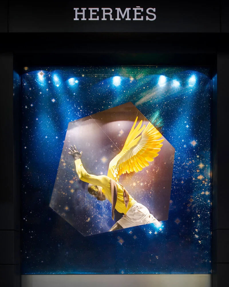 Hermés Christmas 2009 windows in Sydney by Studio Paperform.