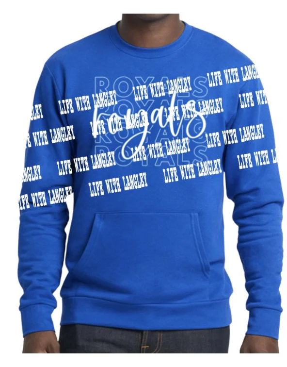 Royals POCKET Sweatshirt : Blue