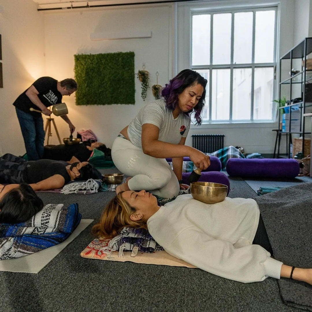 Restorative Yoga and Sound Healing at the Library