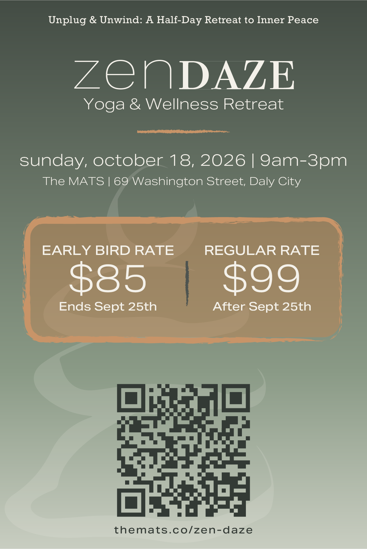 Zen Daze @ The Mats Daly City