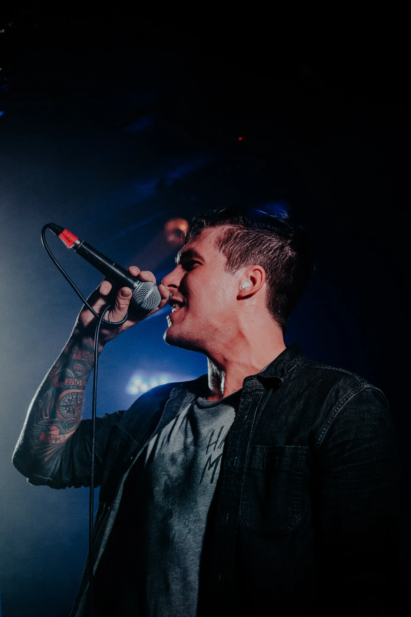 Cody Muraro of Youth Fountain at the Biltmore Cabaret on September 21st. Local Vancouver band Youth Fountain was kicking off their tour by playing a hometown show at the Biltmore Cabaret. It was such a fun experience to shoot at the Biltmore because I think it is a great little venue to start shooting at.