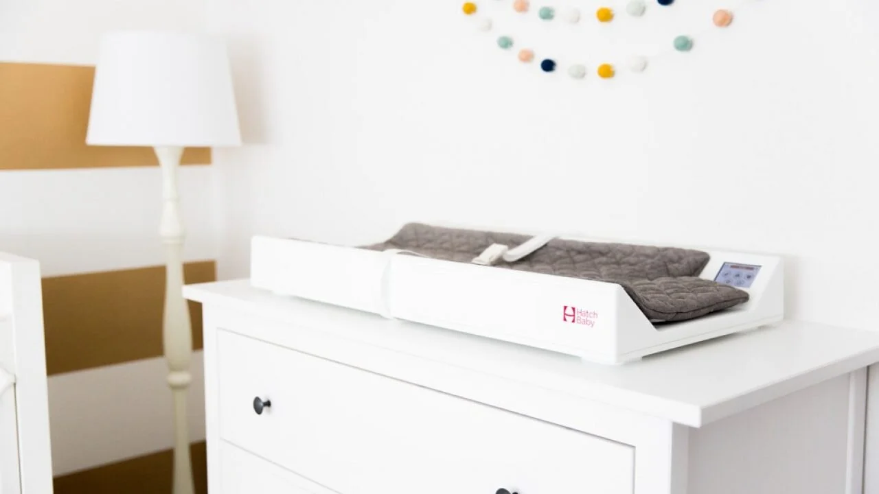  Hatch Baby Grow Smart Changing Pad &amp; Scale  Client: Hatch Baby  Photo Credit: Hatch Baby 