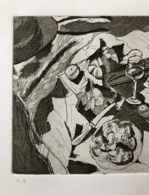 Picknick in aqua - sepia 3.jpeg