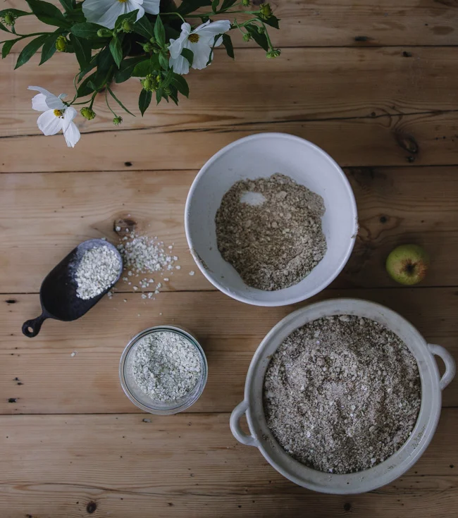 Autumn Buckwheat Crumble — a quiet style