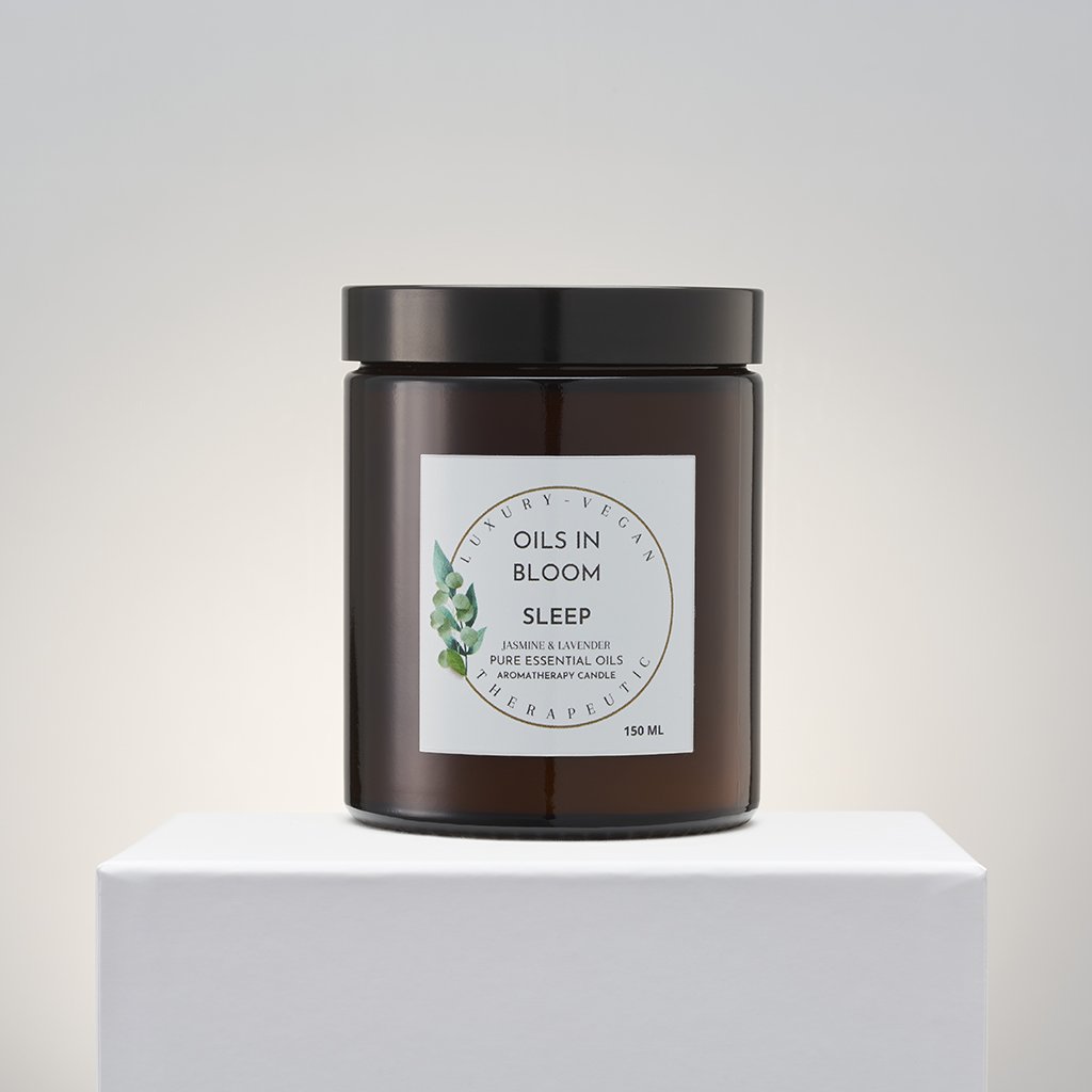 SLEEP CANDLE BROWN .JPG