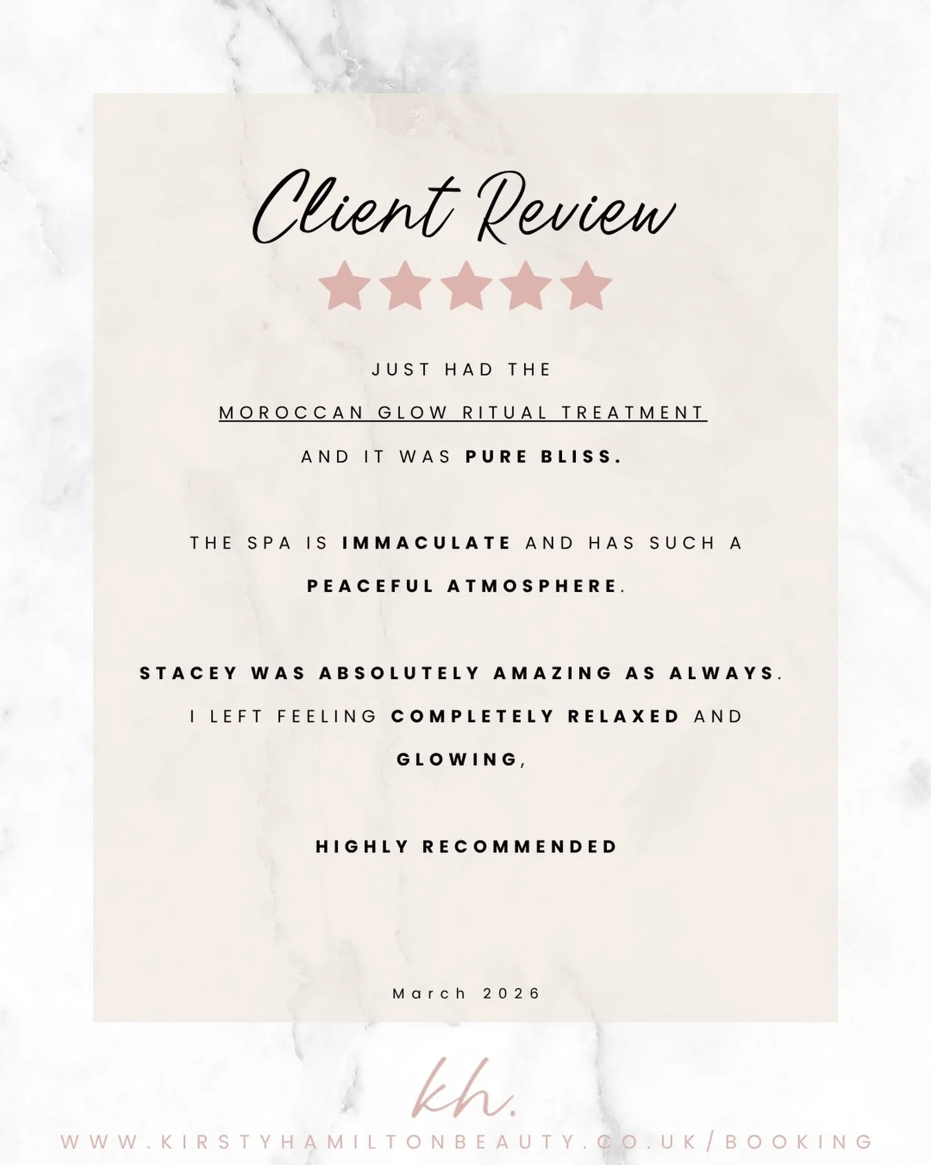 Reviews like these 🫶🏼🤍

Thank you so much, it&rsquo;s so nice to get feedback and such a nice boost for the girls to see how amazing they are at their jobs from clients 🫶🏼

#kirstyhamiltonbeauty